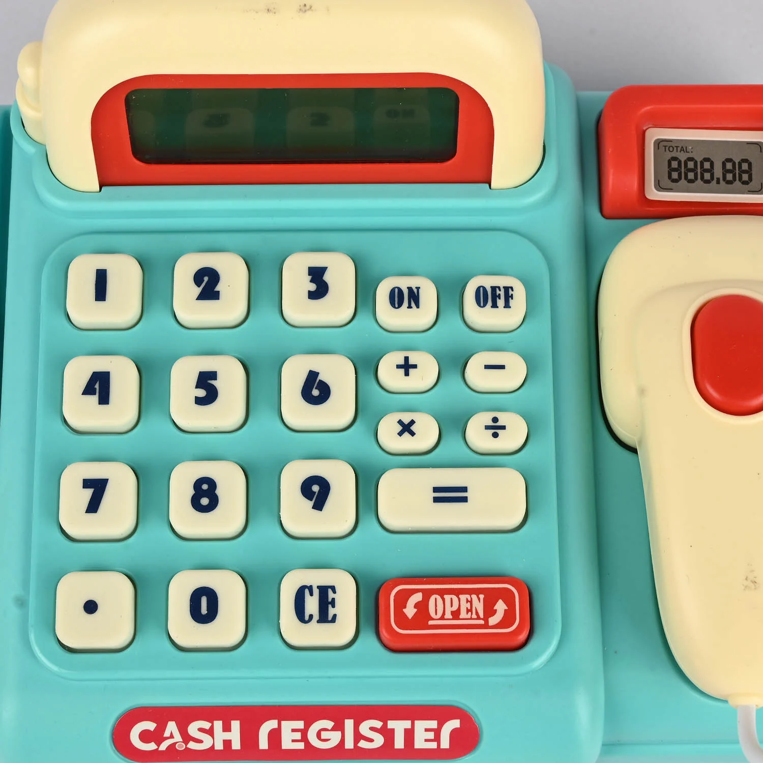 Children's Pretend Play Cash Register Toy Set - Image 2