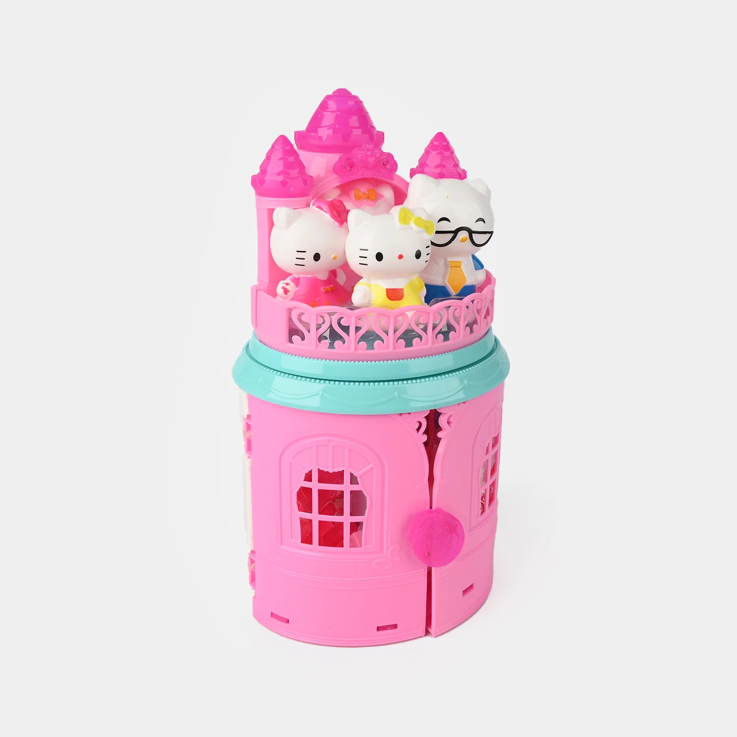 Adorable Castle Dollhouse – Foldable & Carry Case Playset - Image 5