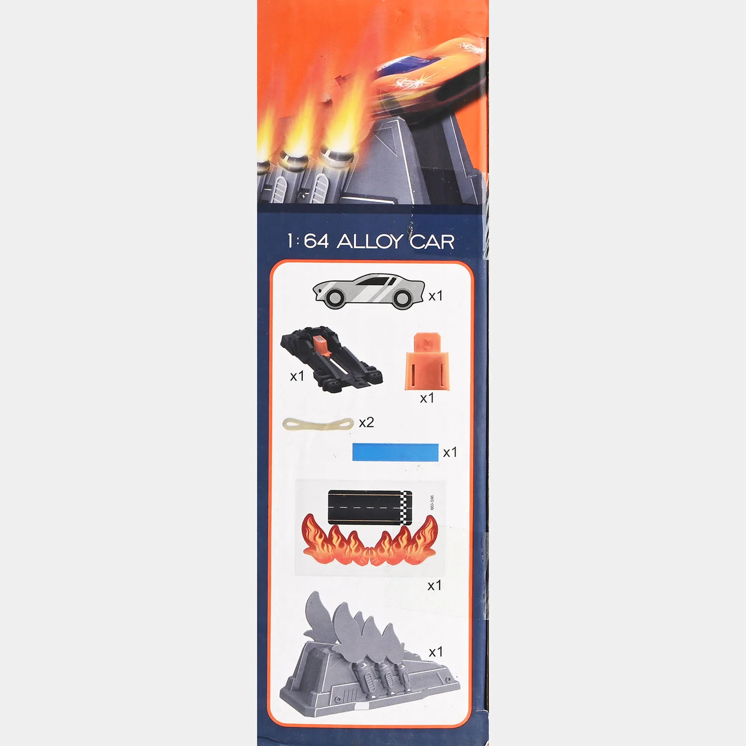 Power Racing Track Set with Alloy Car - Image 3
