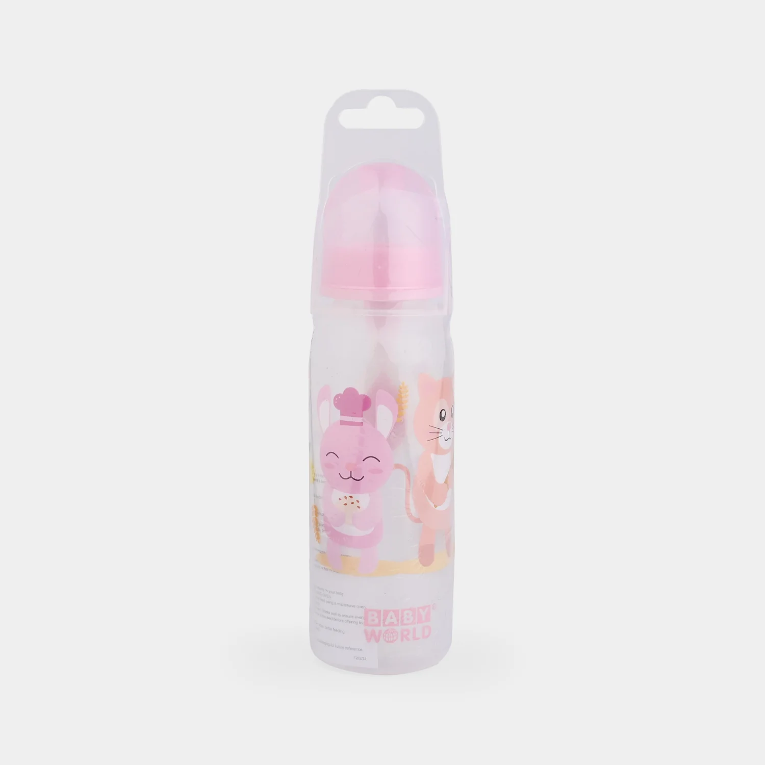 Cereal Feeder Bottle Round 80Z 8045 Pink - Image 2