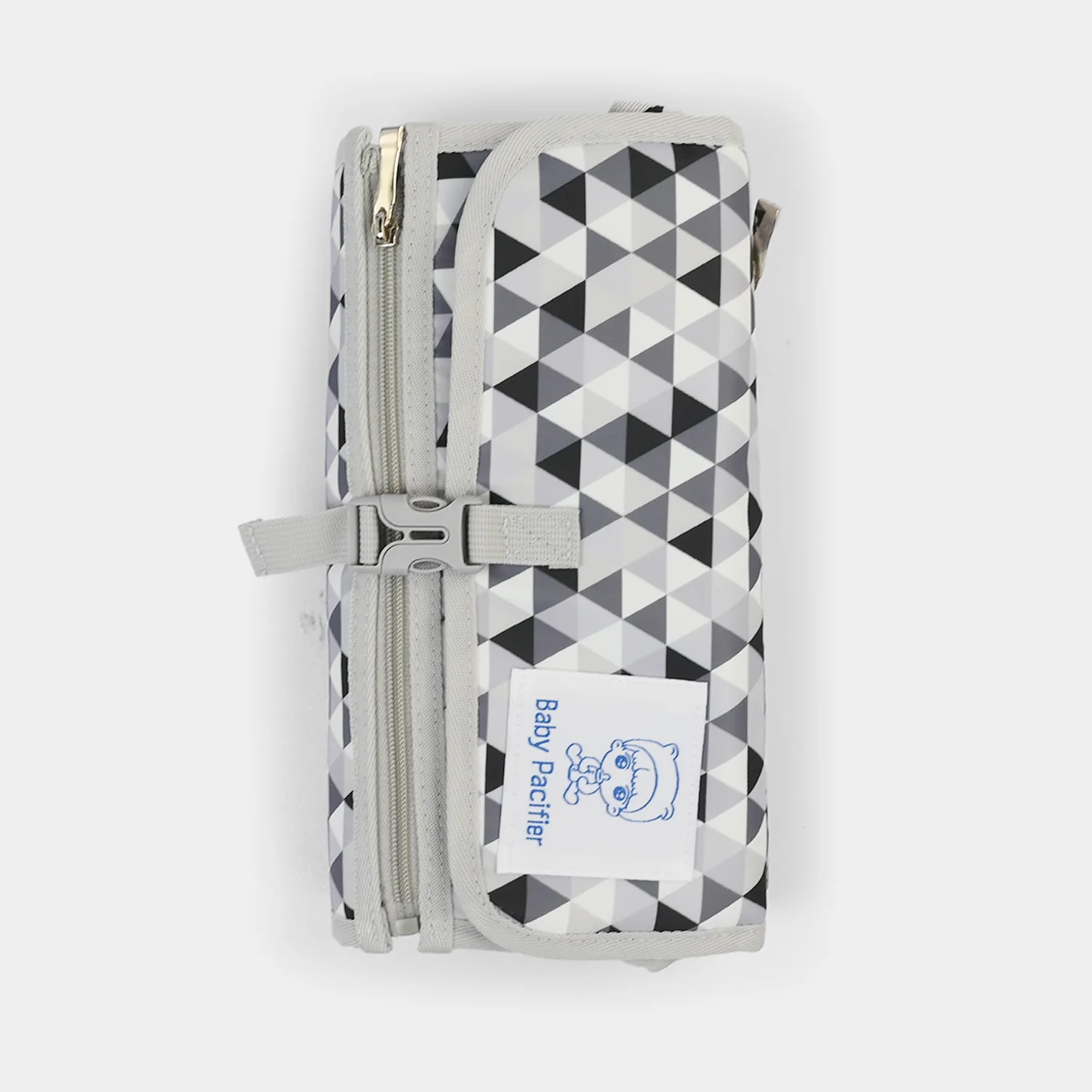 Portable Diaper Changing Clutch with Storage Pockets - Image 7