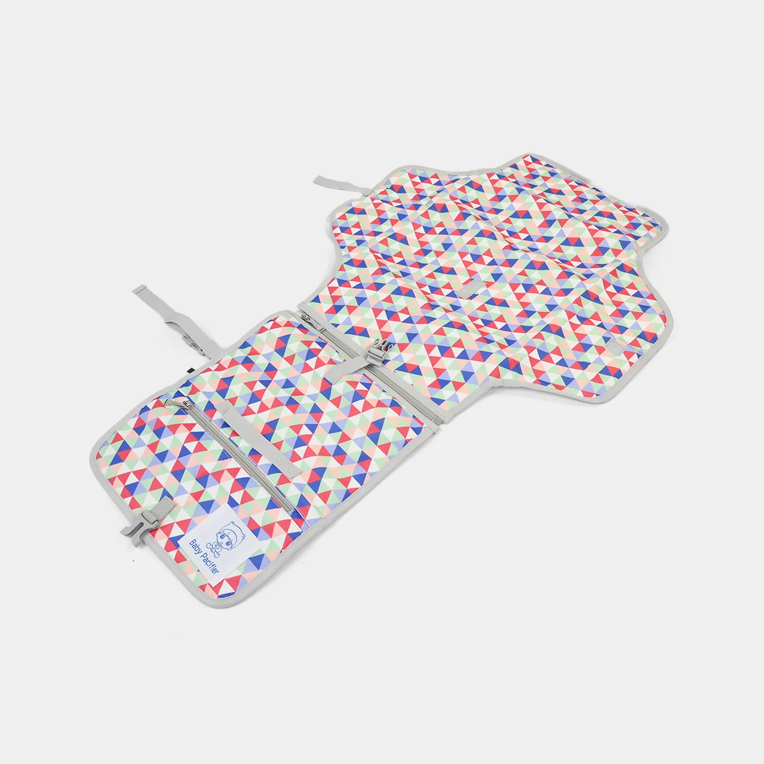 Portable Diaper Changing Clutch with Storage Pockets - Image 6