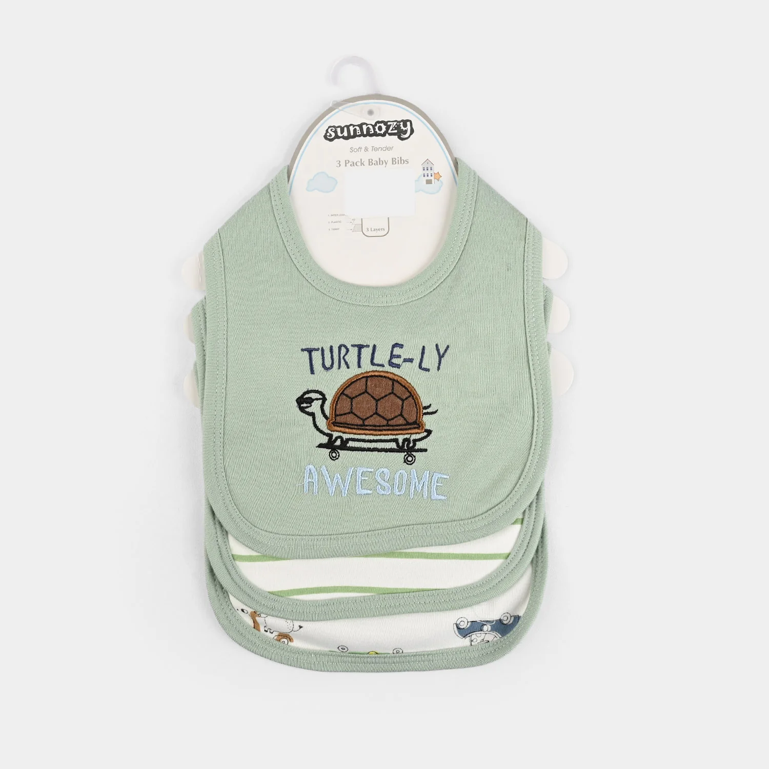 Baby Bibs Pack of 3PCs | Newborn - Image 3