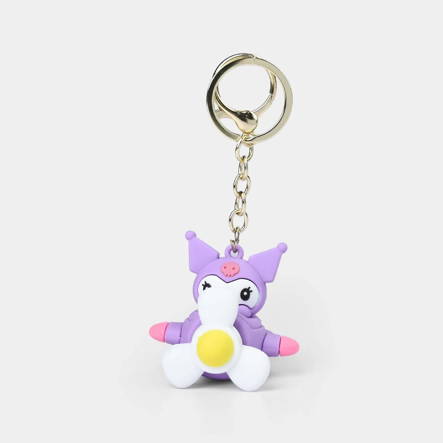 Cute Fancy Keychain with Light for Kids - Image 2