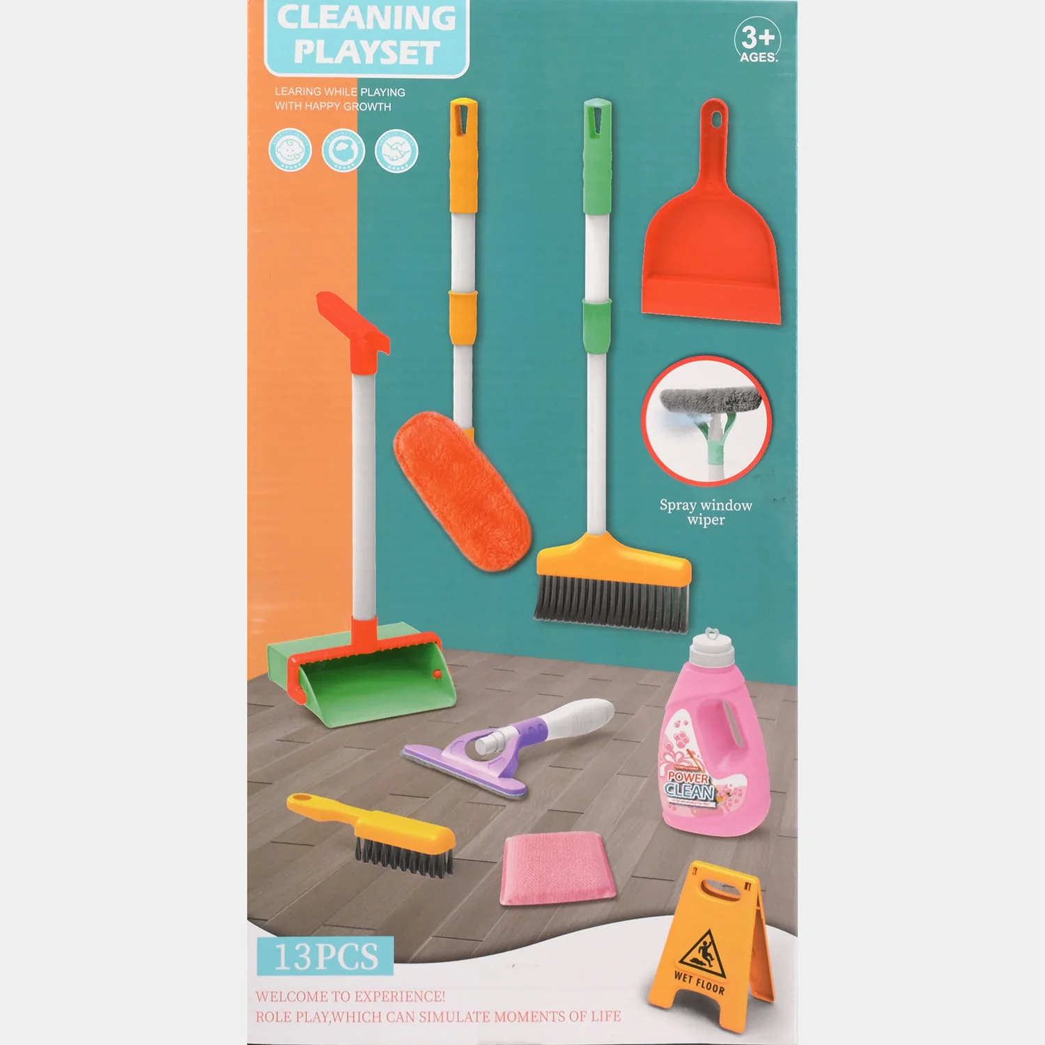 Cleaning Play Set For Kids - Image 5