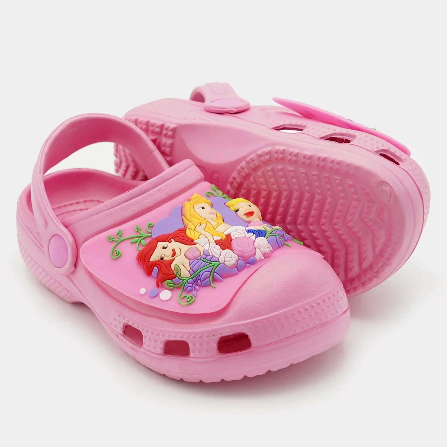 CHARACTER GIRLS LIGHTNING Clogs NON-SLIP SLIPPER-Pink - Image 3