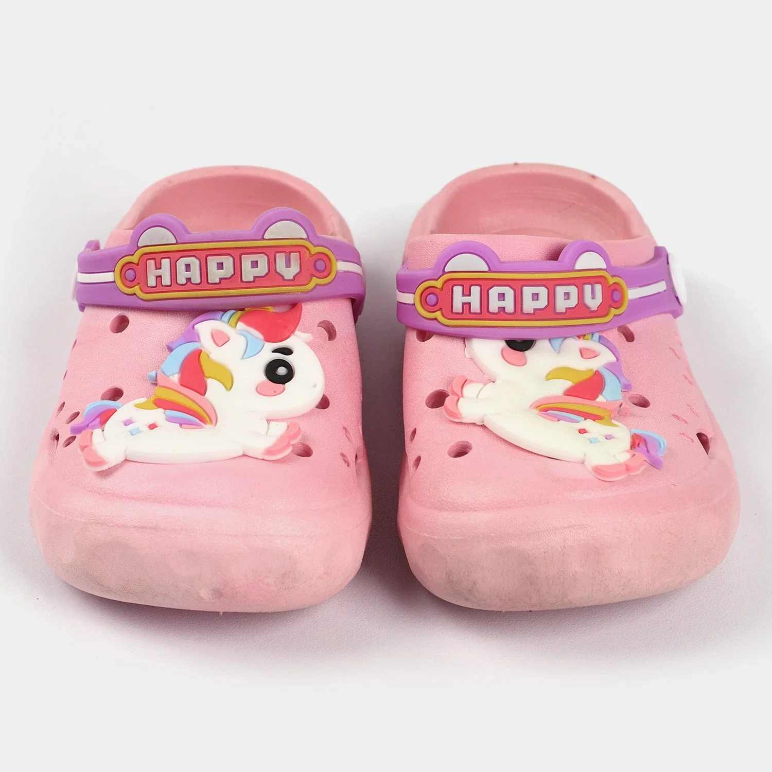 CHARACTER Girls Clogs Non Slippery-Pink - Image 3