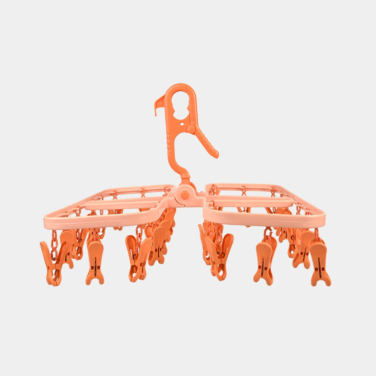 Baby Clothes Drying Hanger With Multiple Clips - Image 2