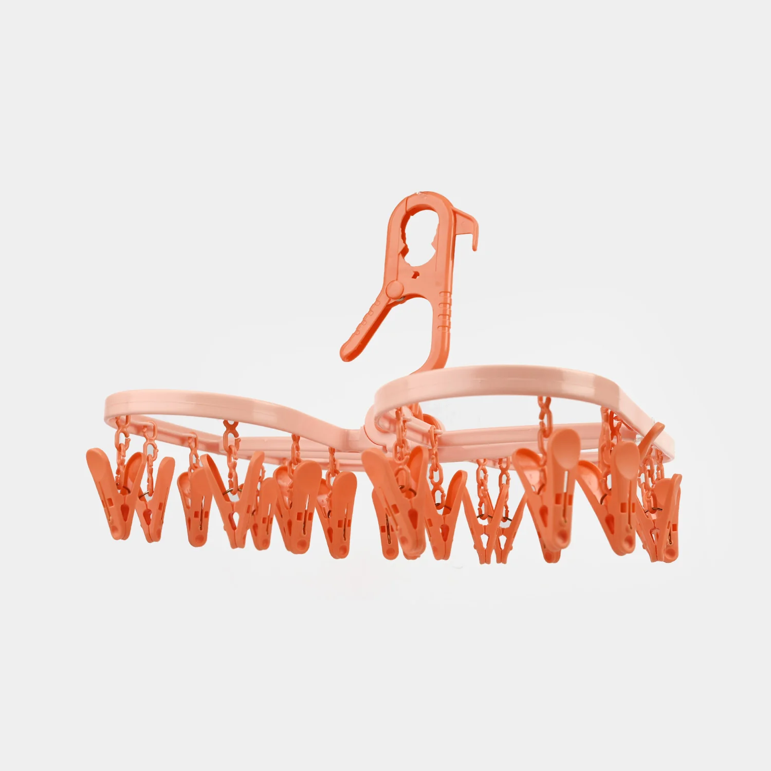 Baby Clothes Drying Hanger With Multiple Clips - Image 2