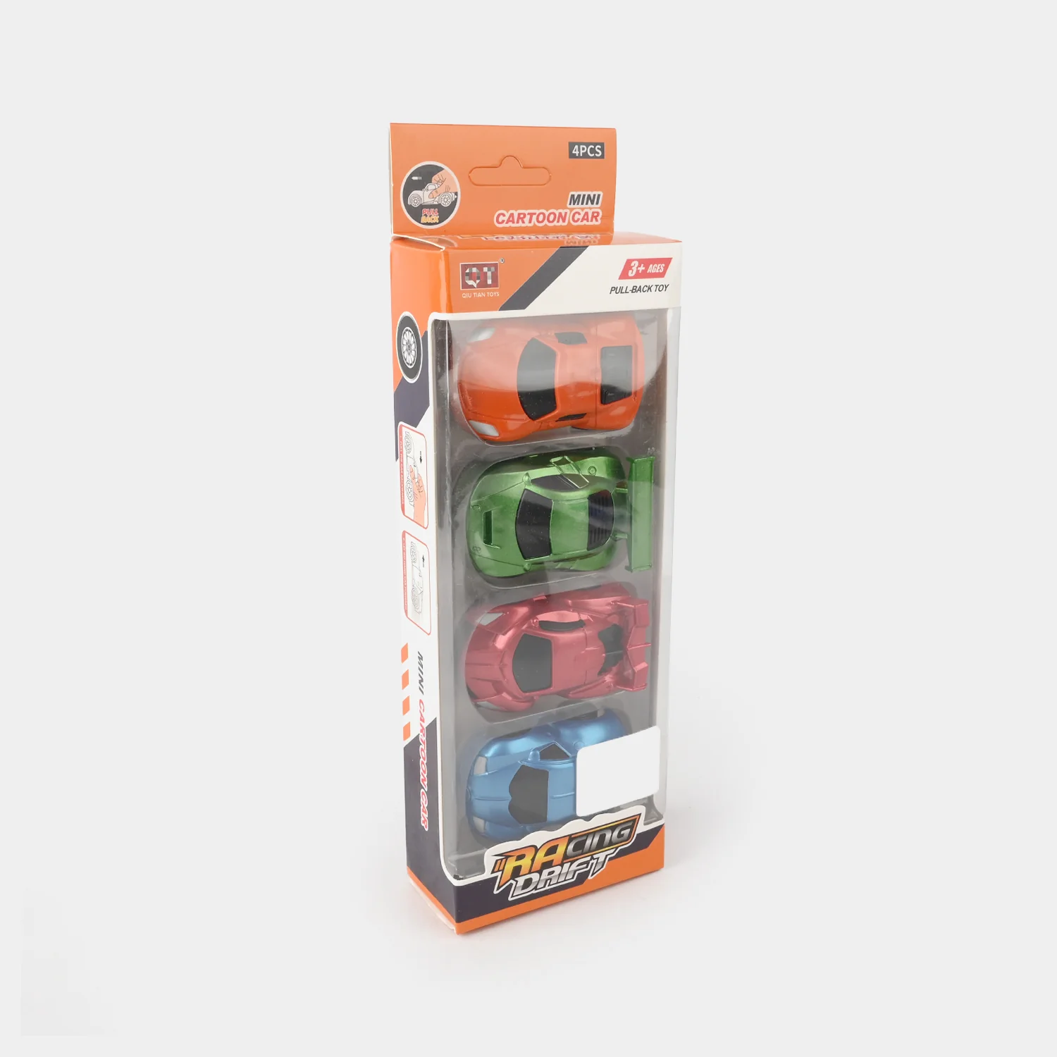 Pull-Back Cars 4Pcs Set - Image 3