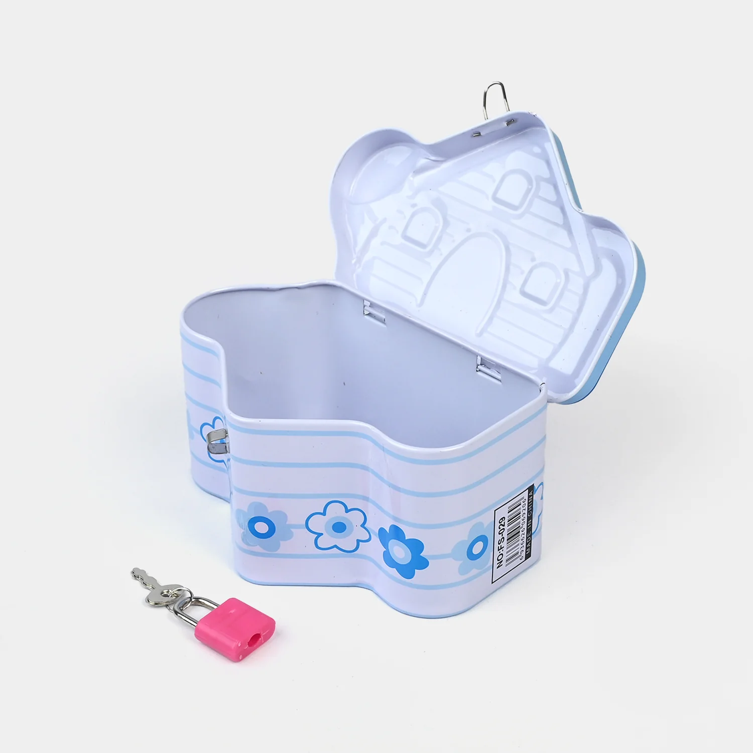 Metal Coin/Money Box with Lock For Kids - Image 2