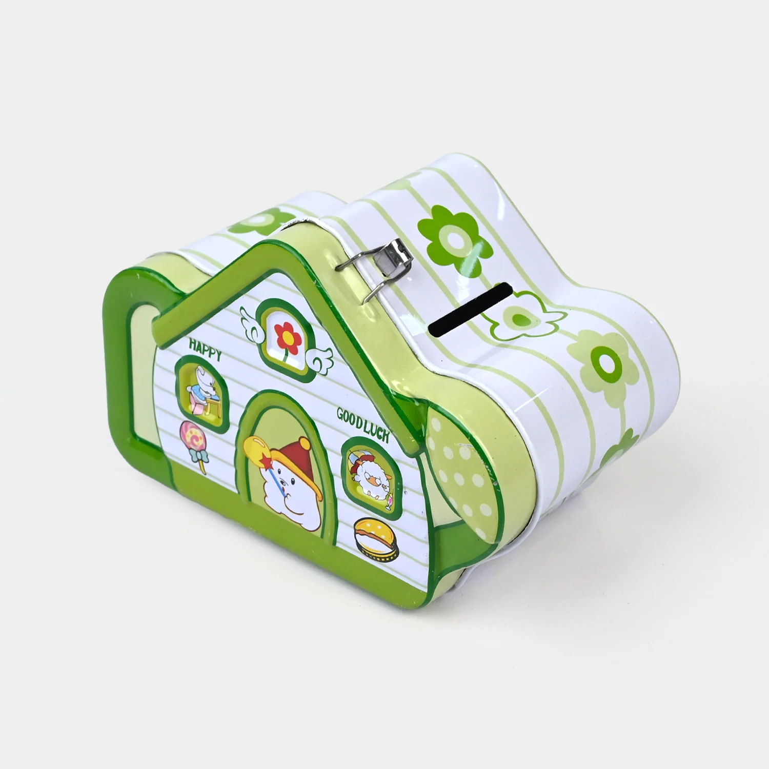 Metal Coin/Money Box with Lock For Kids