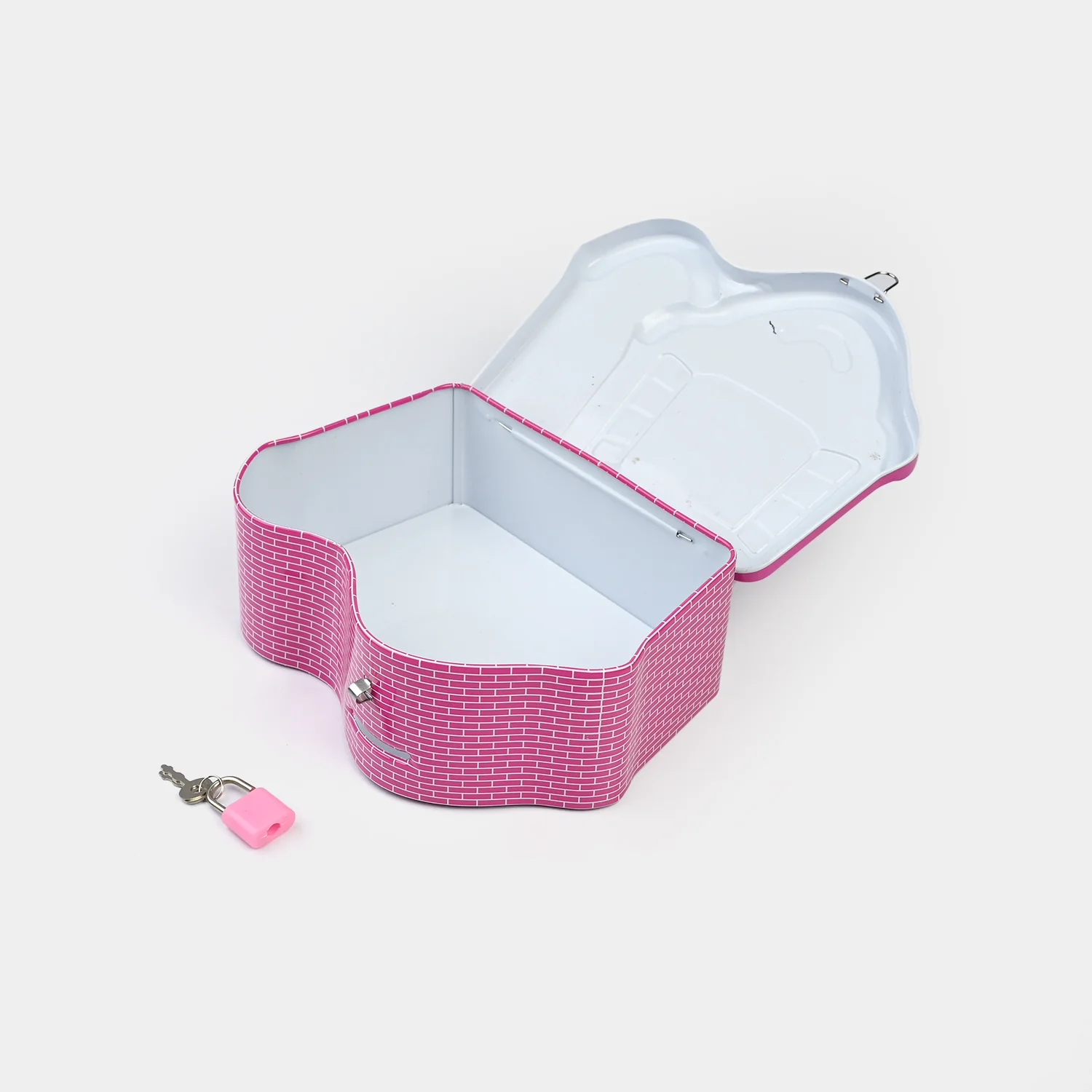 Metal Coin/Money Box with Lock For Kids - Image 2
