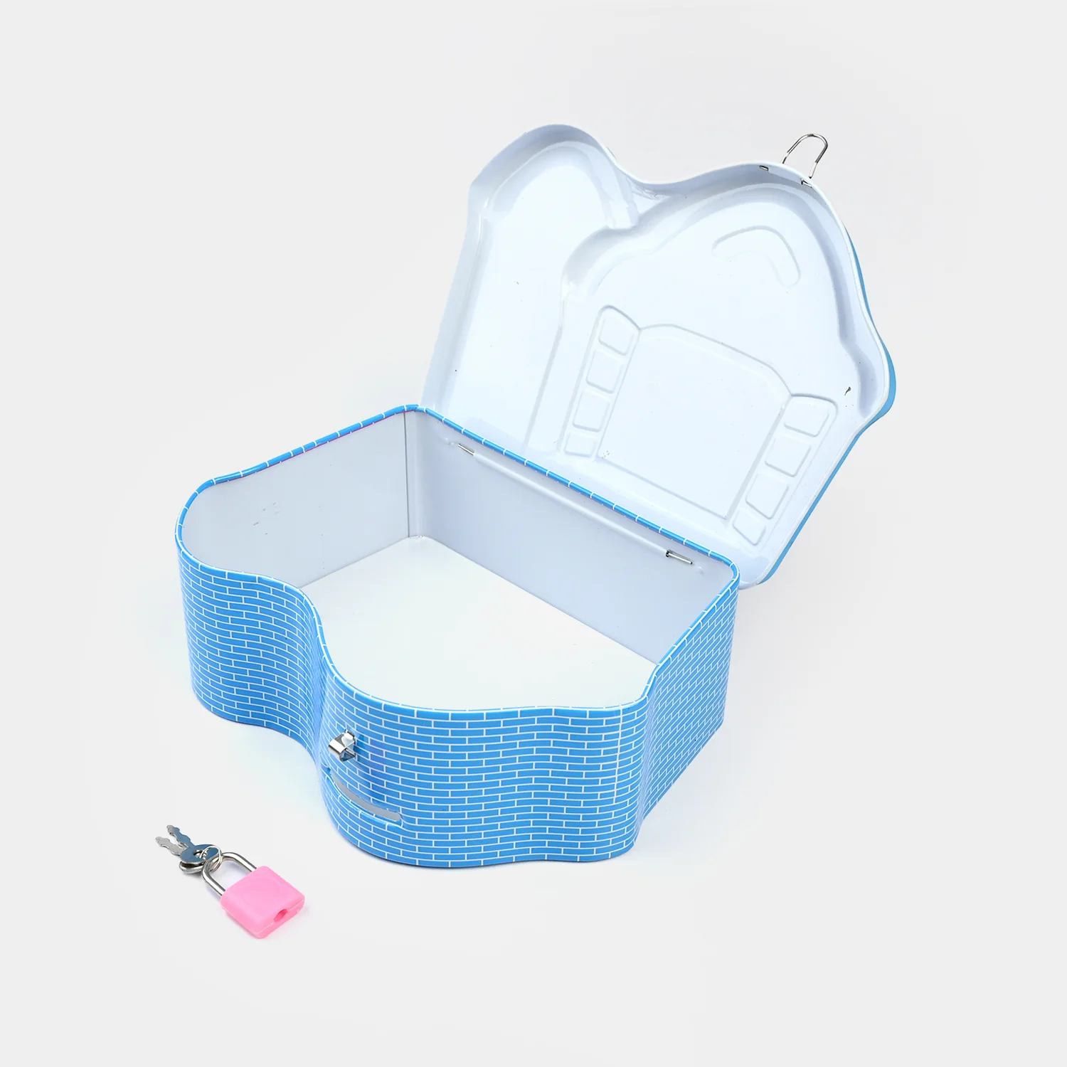 Metal Coin/Money Box with Lock For Kids - Image 2
