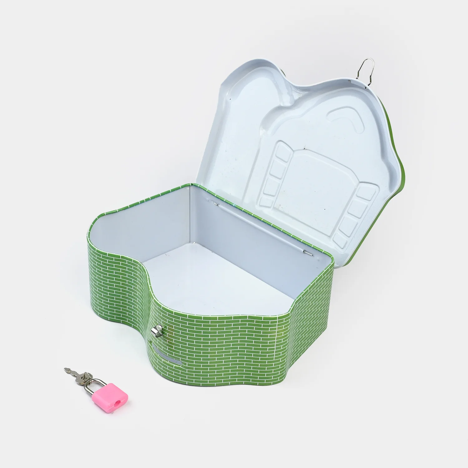 Metal Coin/Money Box with Lock For Kids - Image 2