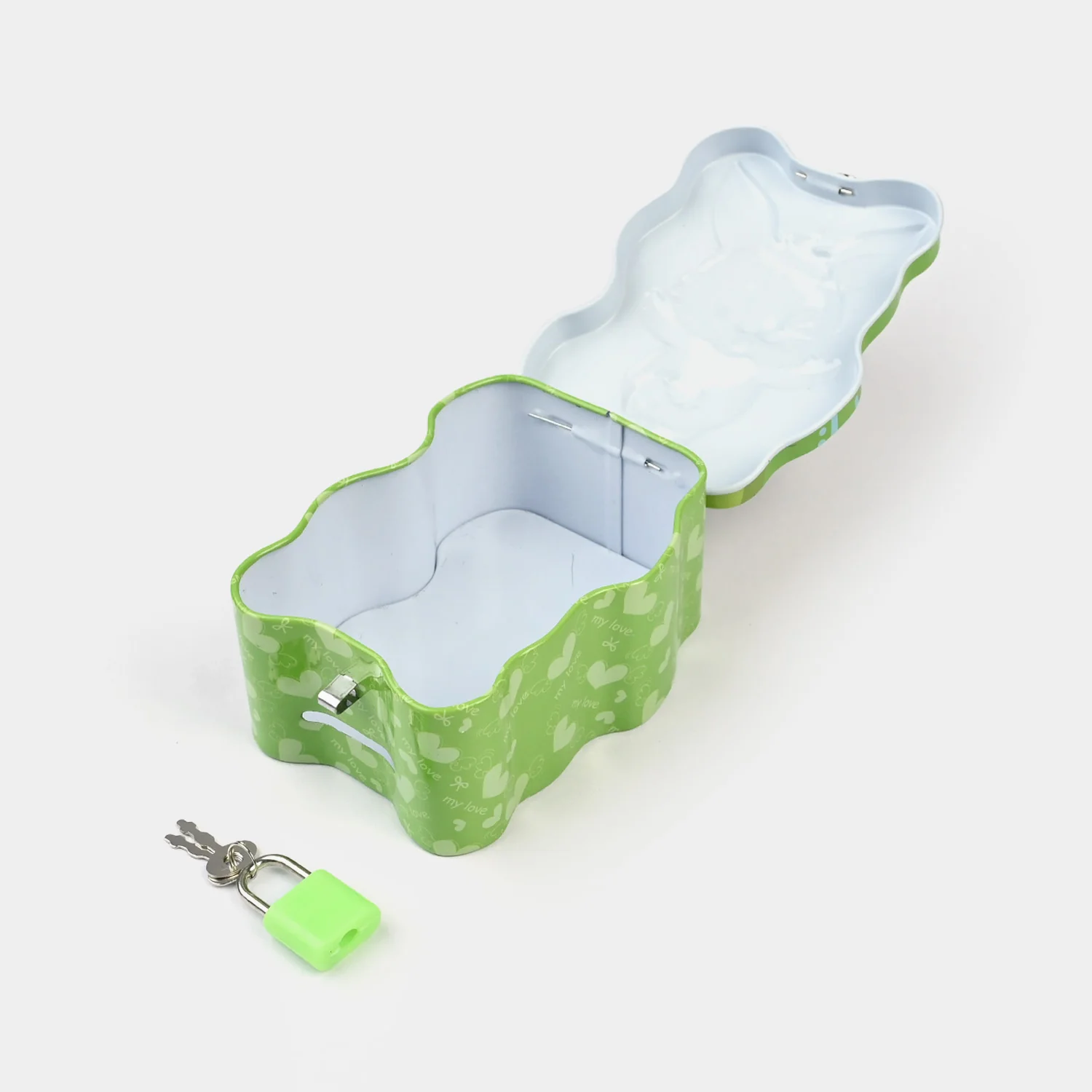 Metal Coin/Money Box with Lock For Kids - Image 2