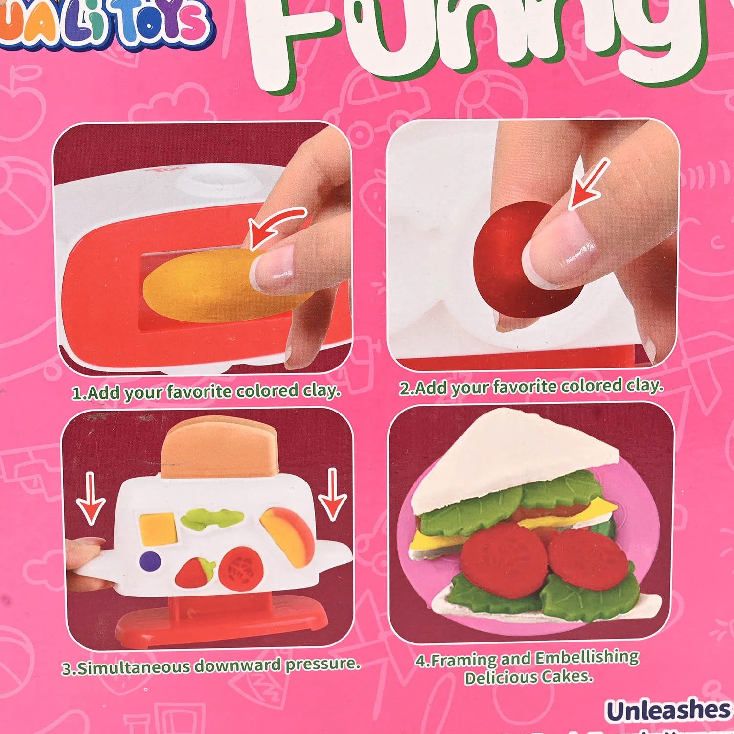 Funny Clay My Toaster Play Set for Kids - Image 2