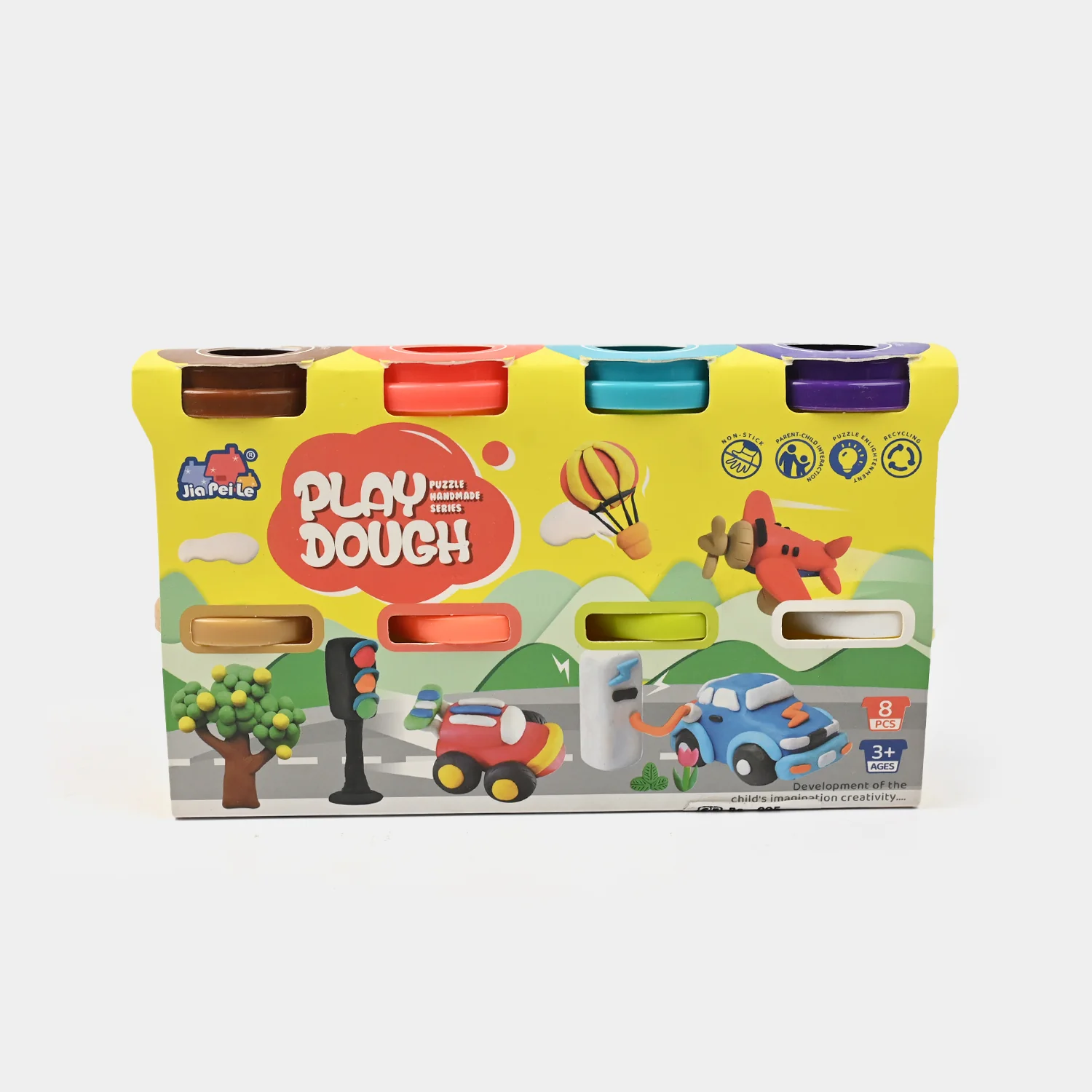 Color Mud Clay Set | 8Pcs for Kids - Image 4