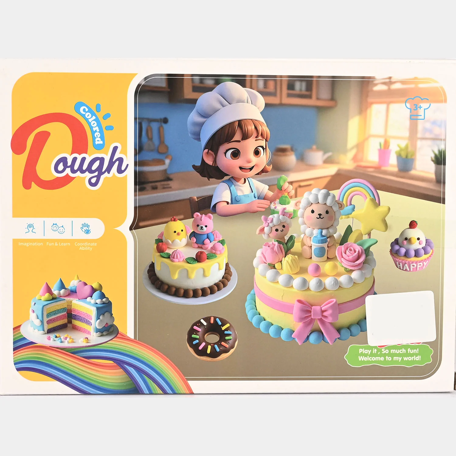 Color Clay Set For Kids - Image 3