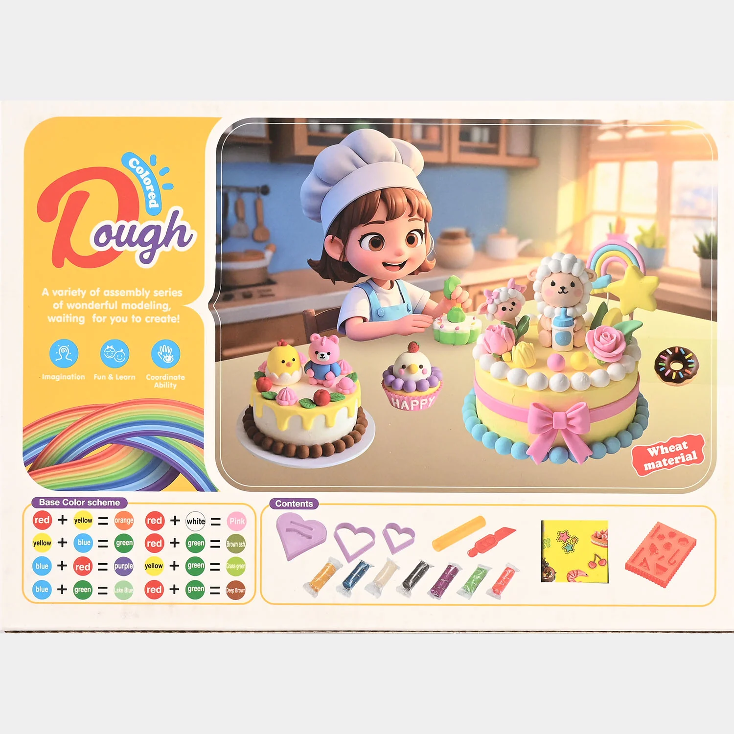 Color Clay Set For Kids - Image 4