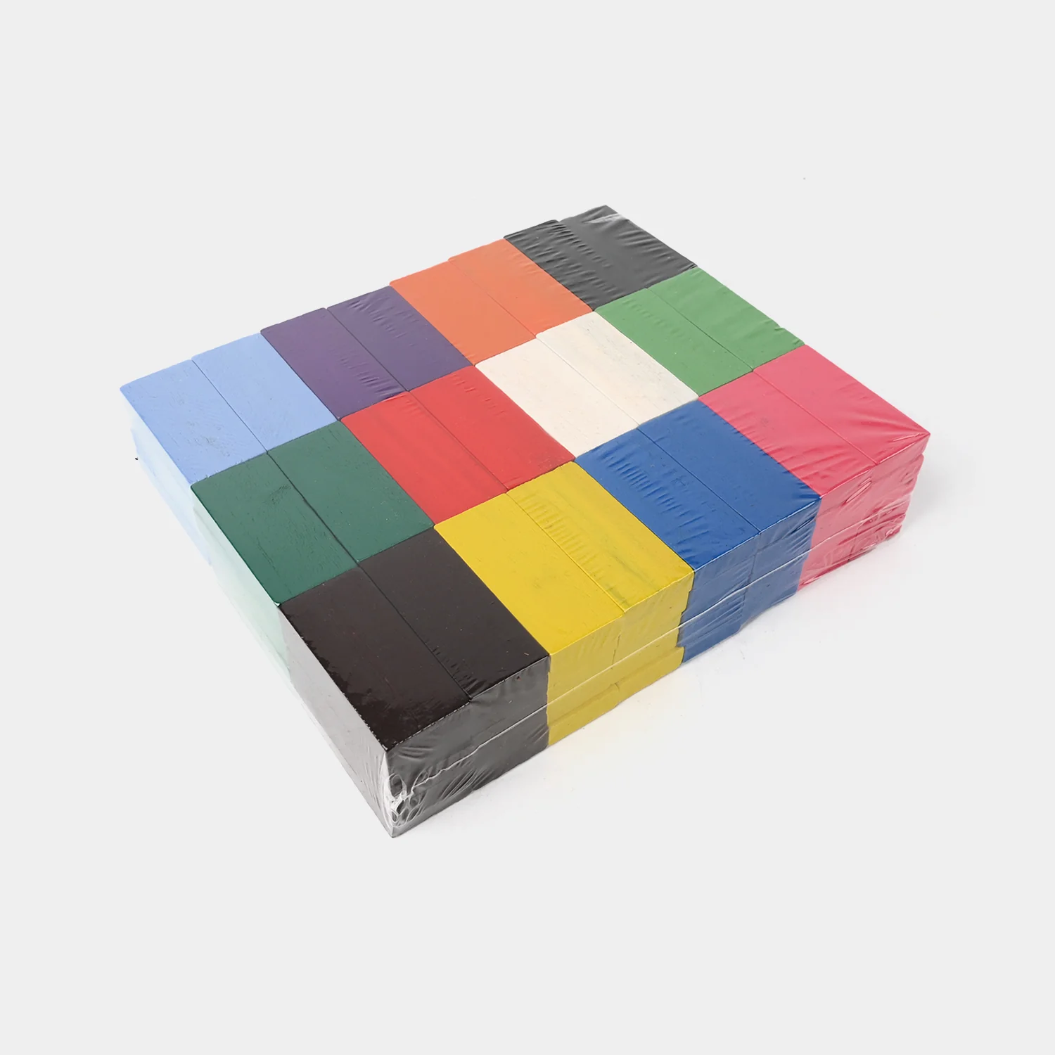 Colorful Wooden Dominoes – Educational Game