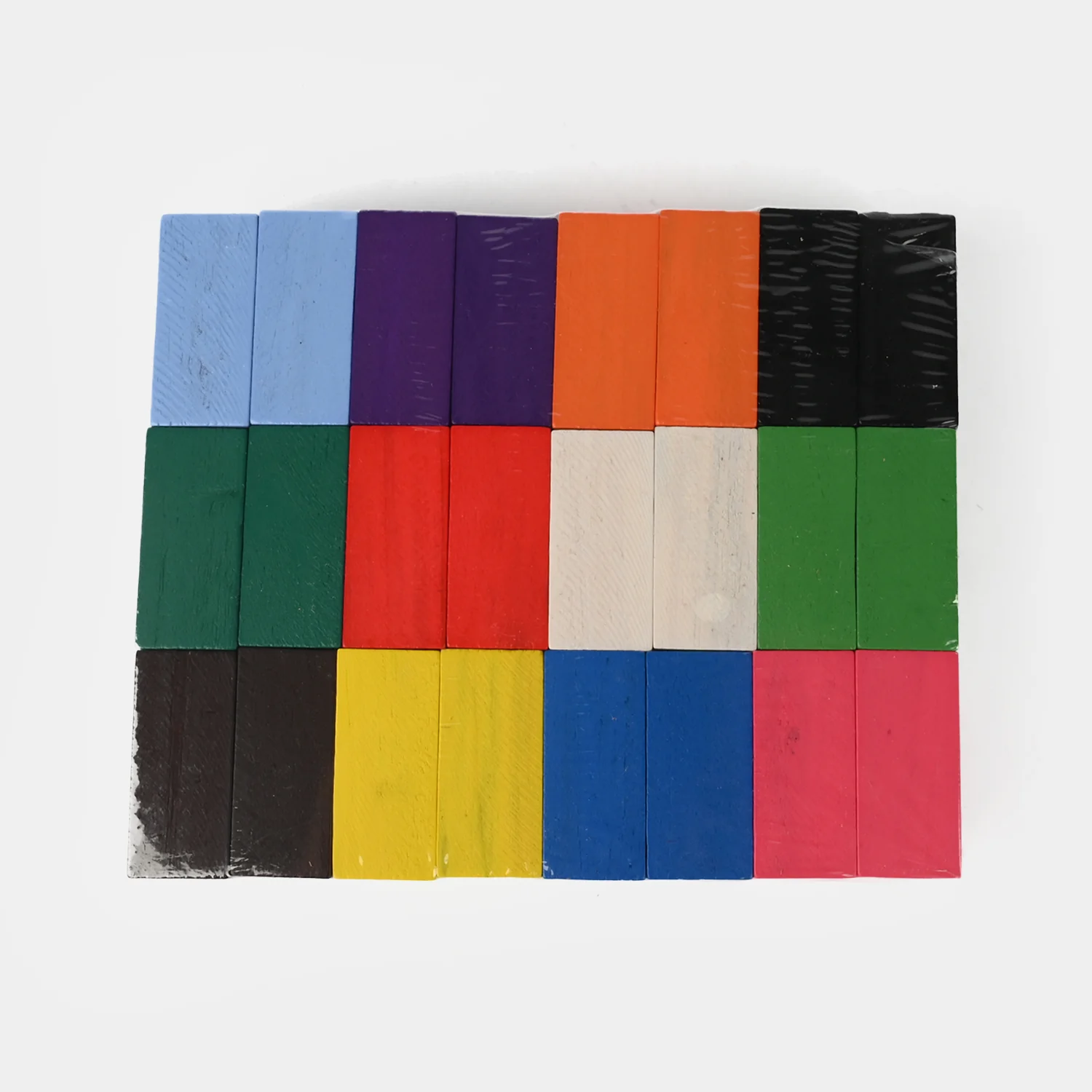 Colorful Wooden Dominoes – Educational Game - Image 2