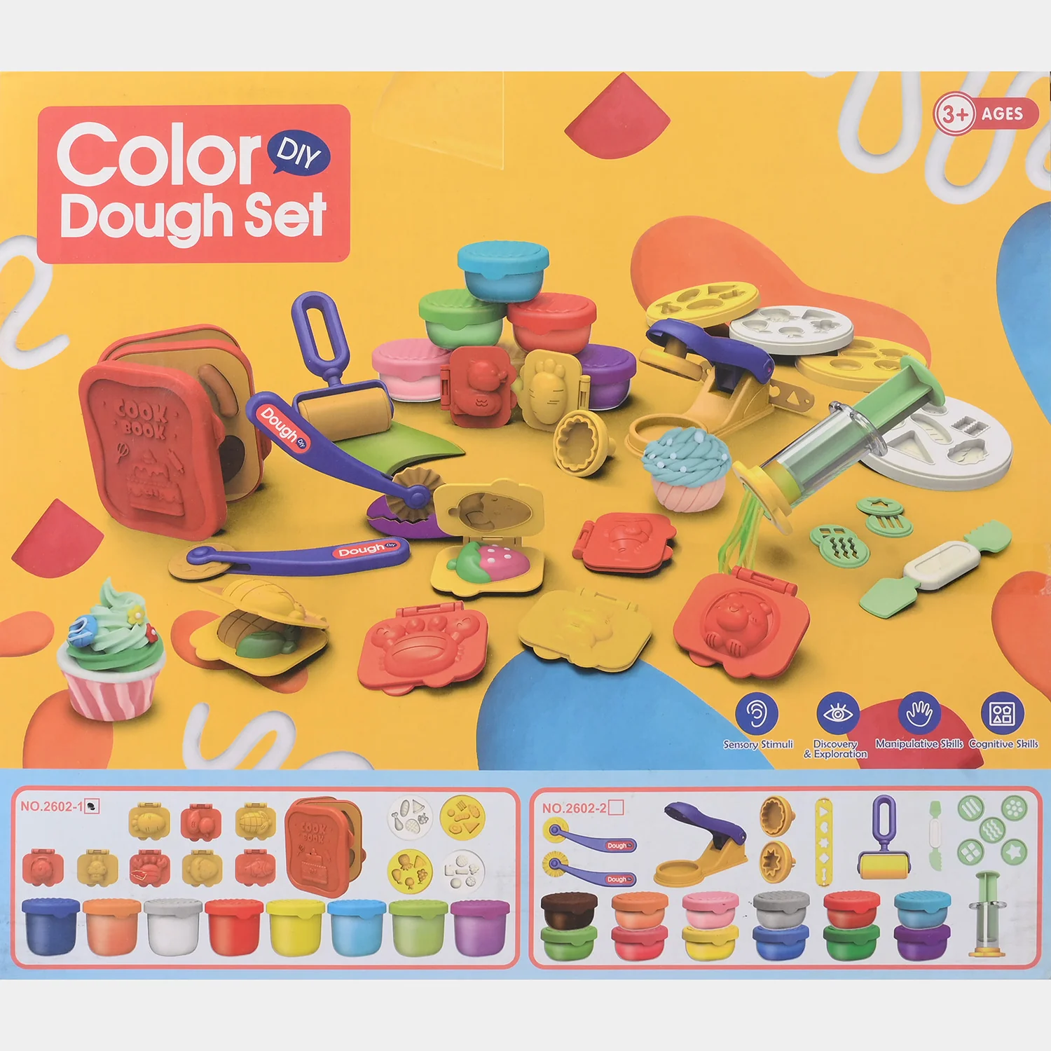 Color Dough Fun Play Set for Kids - Image 4