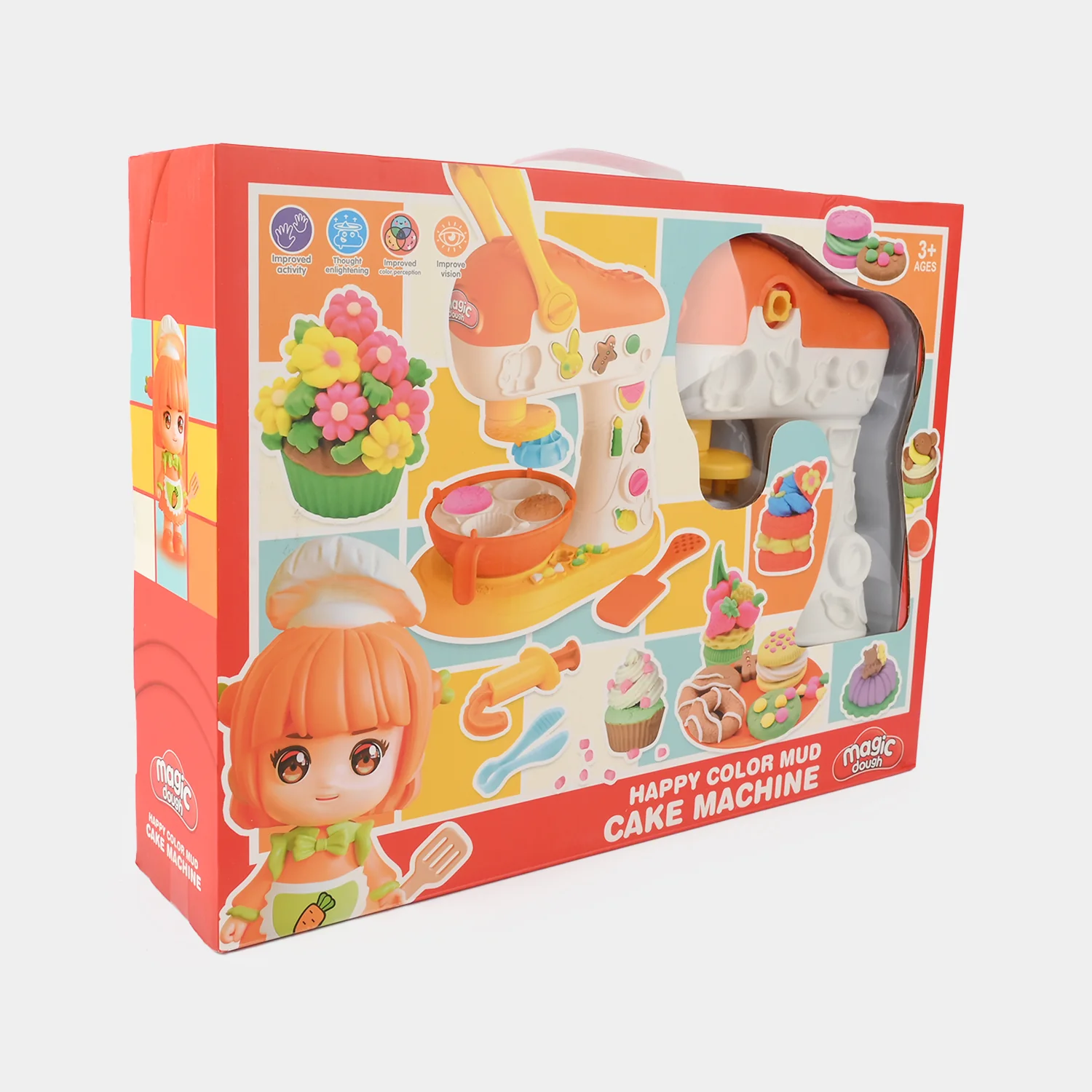 Magic Cake Machine Color Dough Playset - Image 3