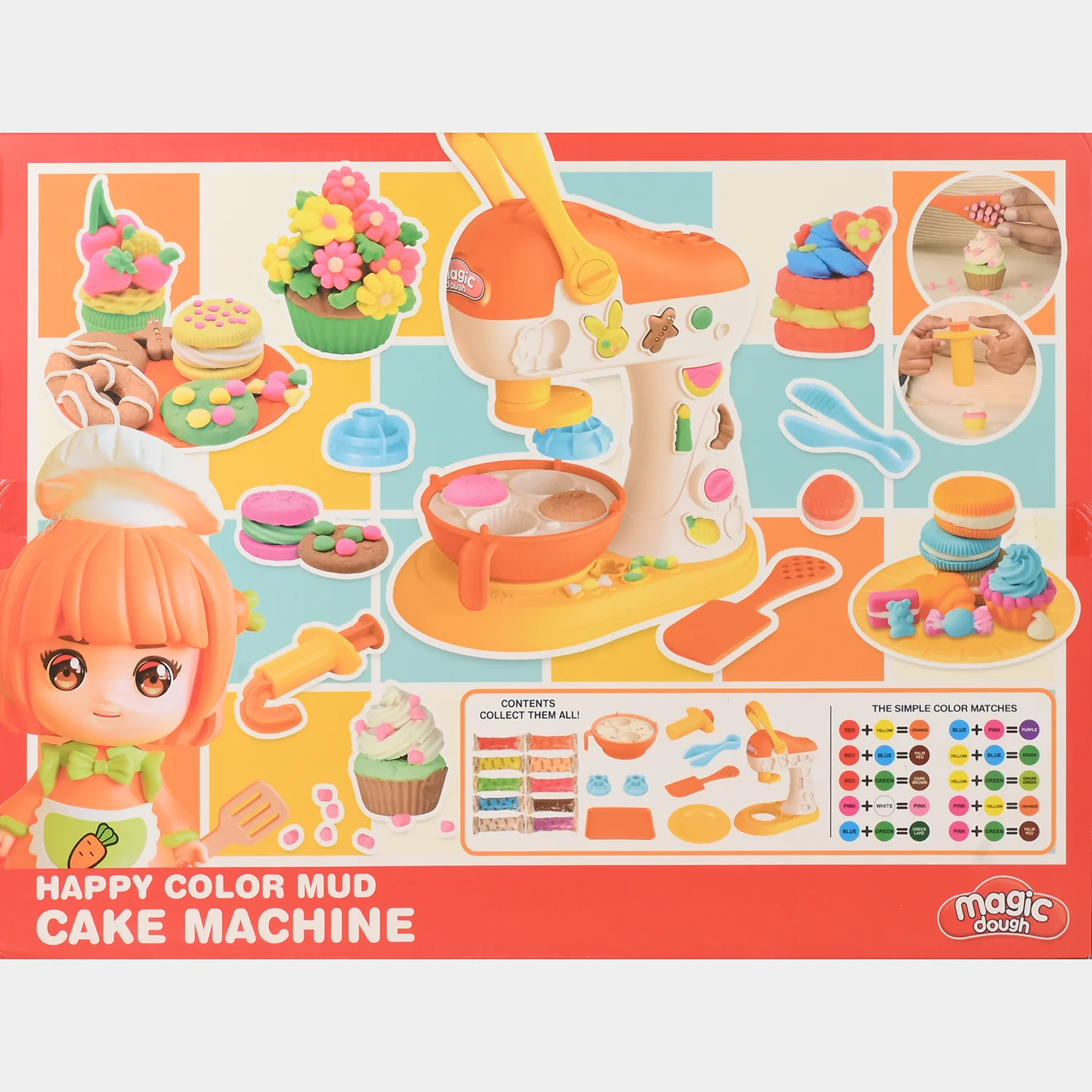 Magic Cake Machine Color Dough Playset - Image 6