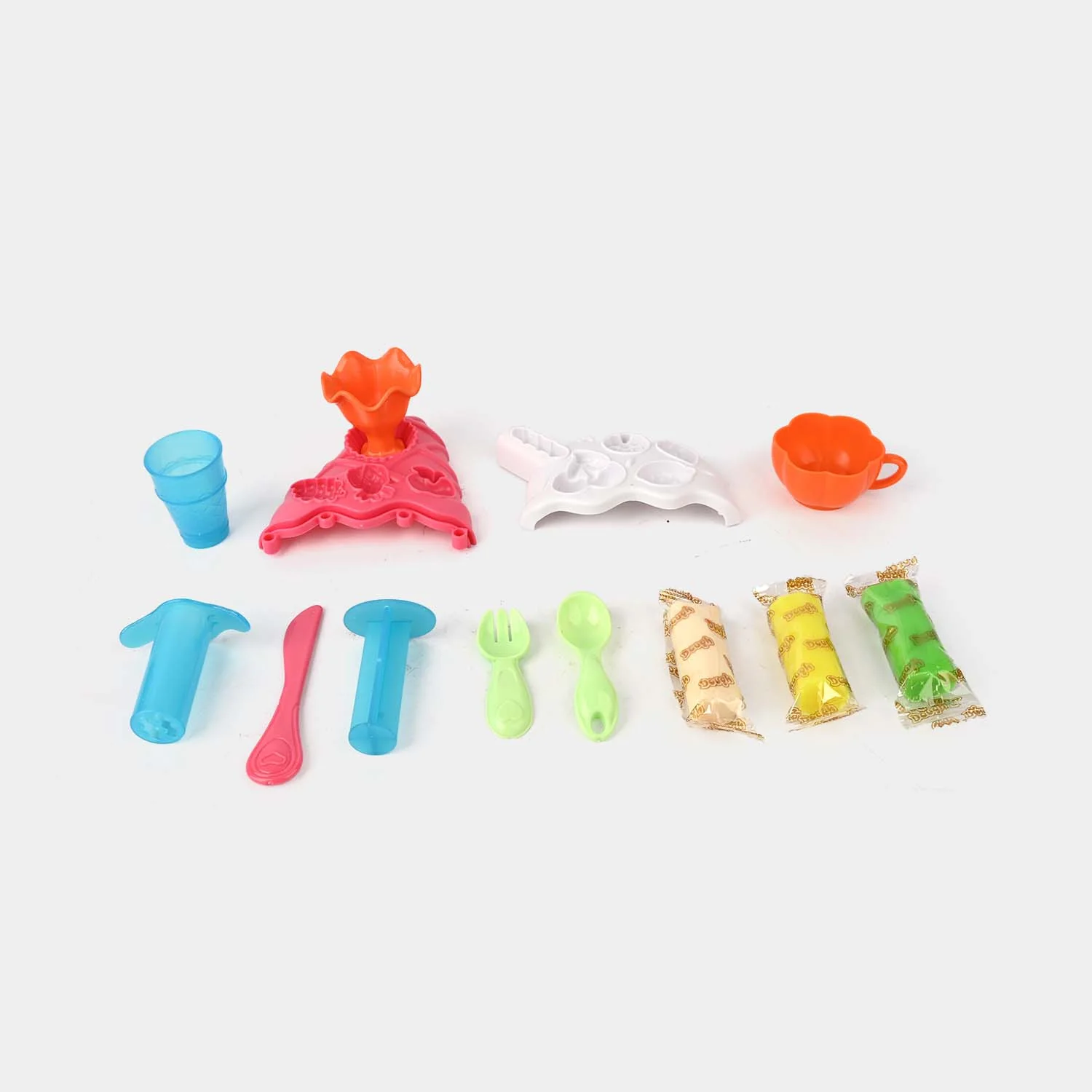 Magic Dough Happy Color Mud Fruit Ice Cream Play Set - Image 3