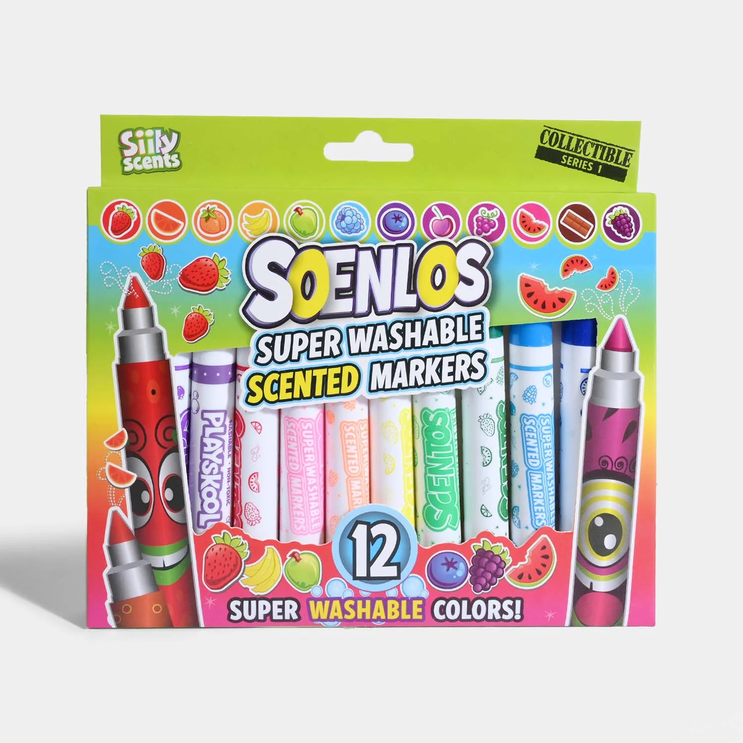 Color Marker Set 12Pcs - Image 3