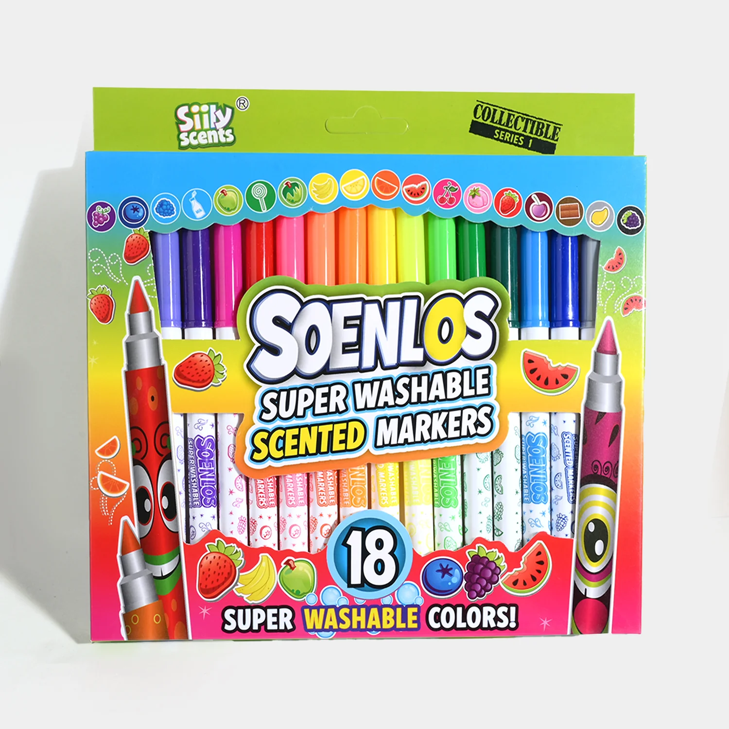 Color Marker Set 18Pcs - Image 3