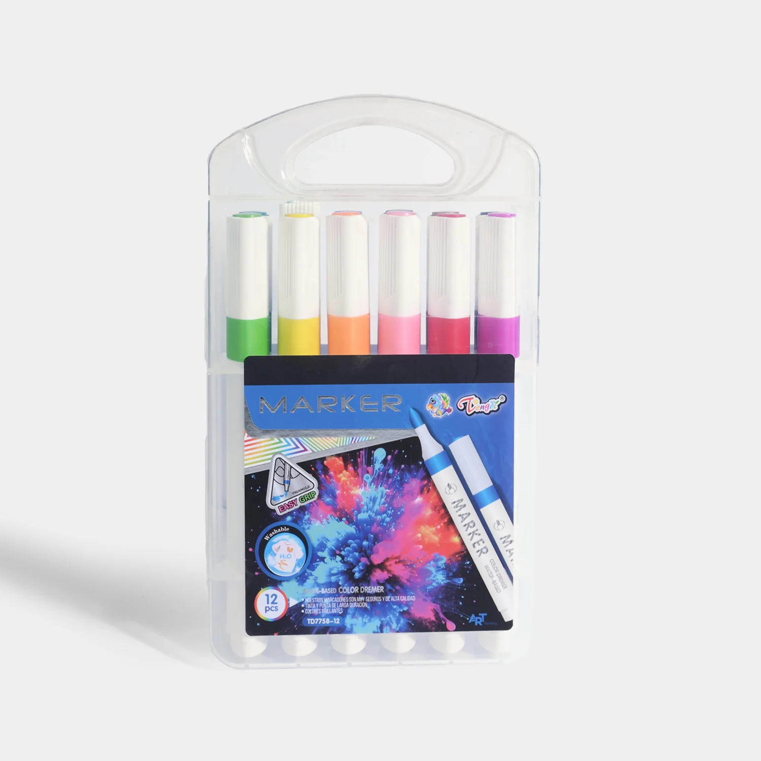 Color Marker Set 12Pcs - Image 3