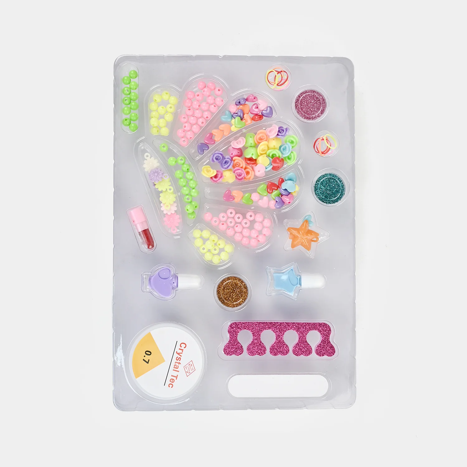 Colorful Beads with Nail Set - Image 2