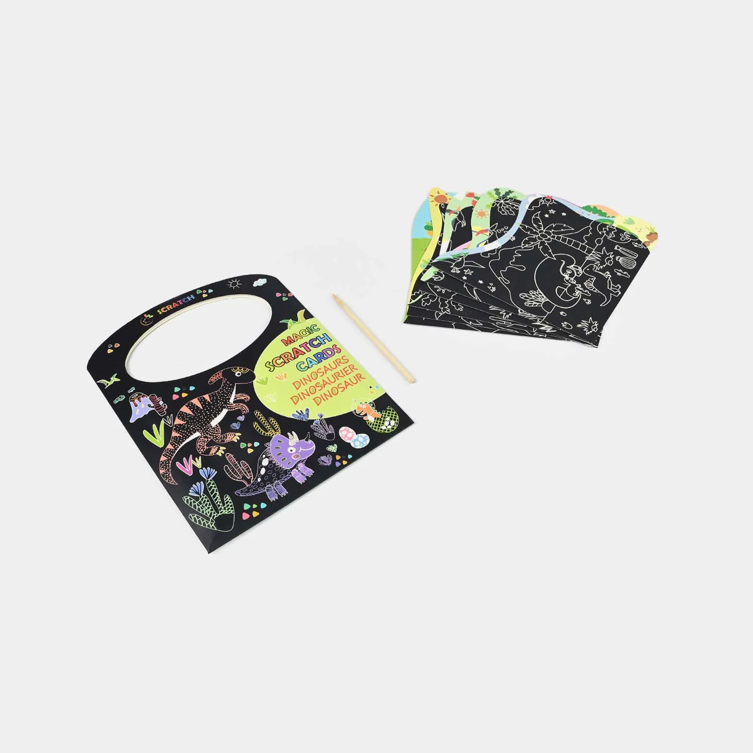 Dinosaur Magic Scratch Cards – Kids’ Creative Set - Image 4
