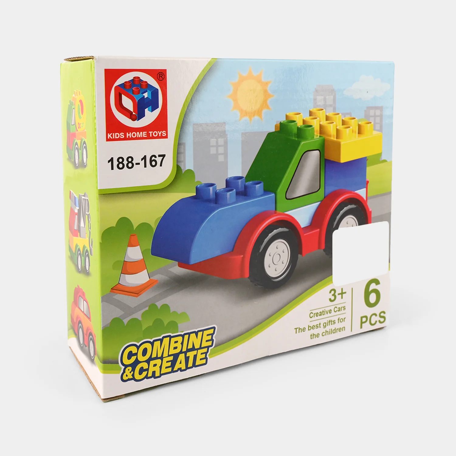 Combine & Create Creative Car Blocks Set - Image 3