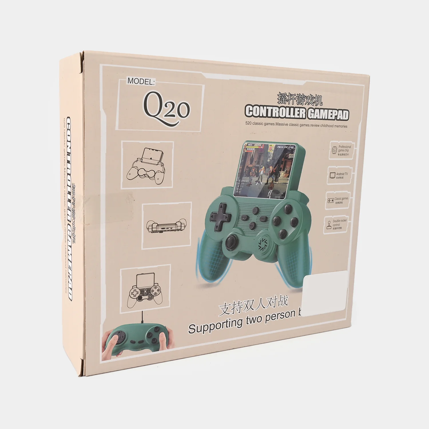 Q20 Retro Controller Gamepad – Portable Gaming Fun - Image 3