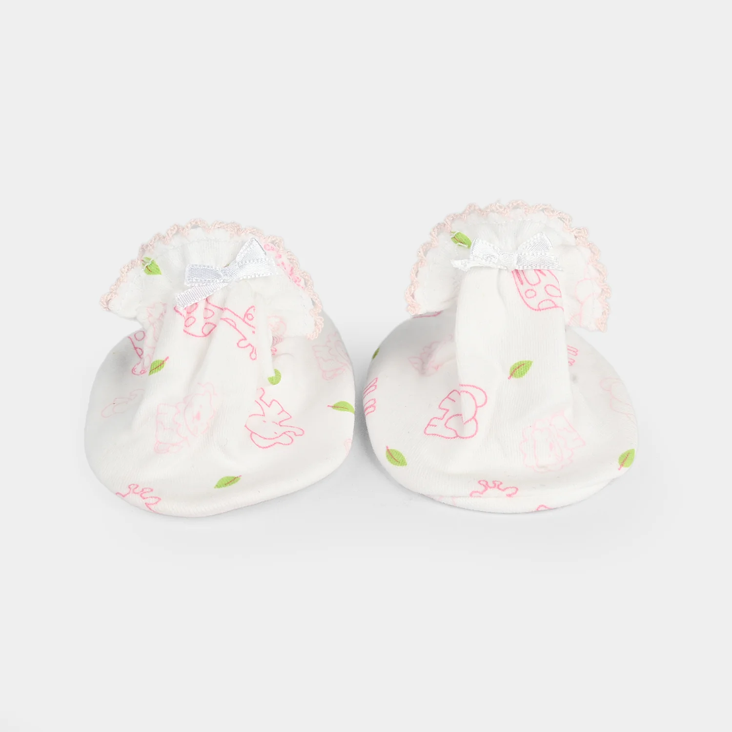Soft Cotton Baby Booties | 0-6M - Image 2