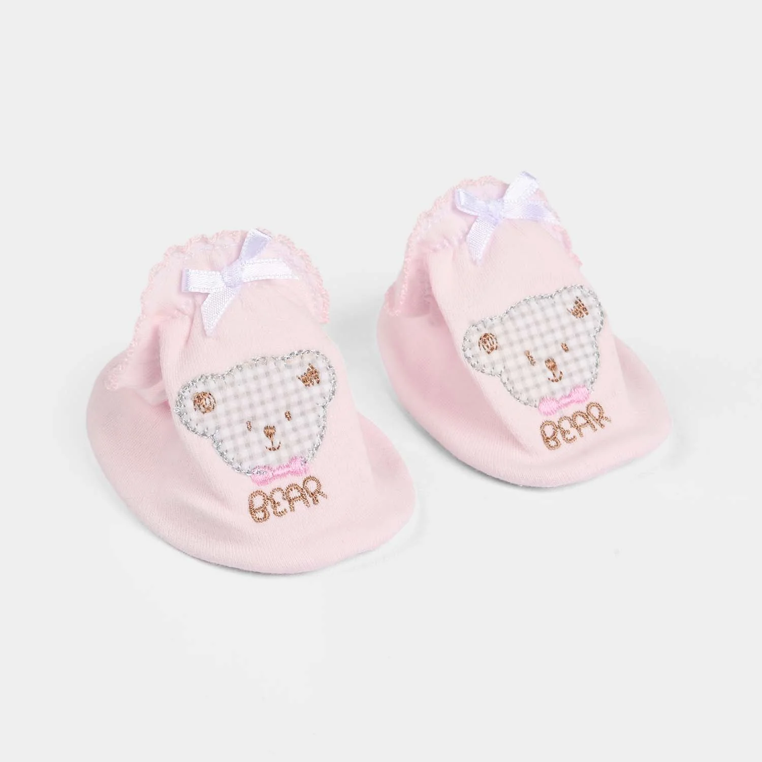 Soft Cotton Baby Booties/Socks | 3-6M