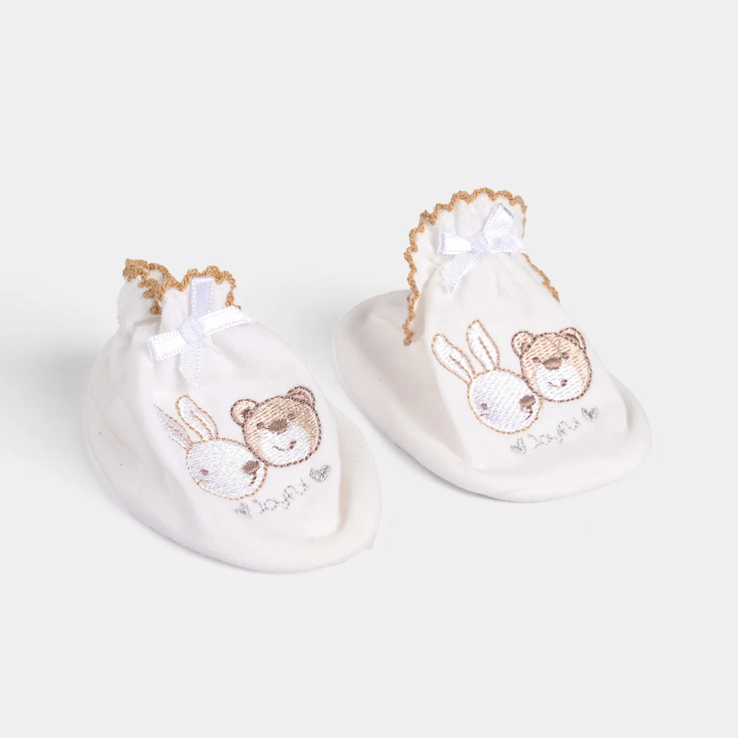 Soft Cotton Baby Booties/Socks | 3-6M