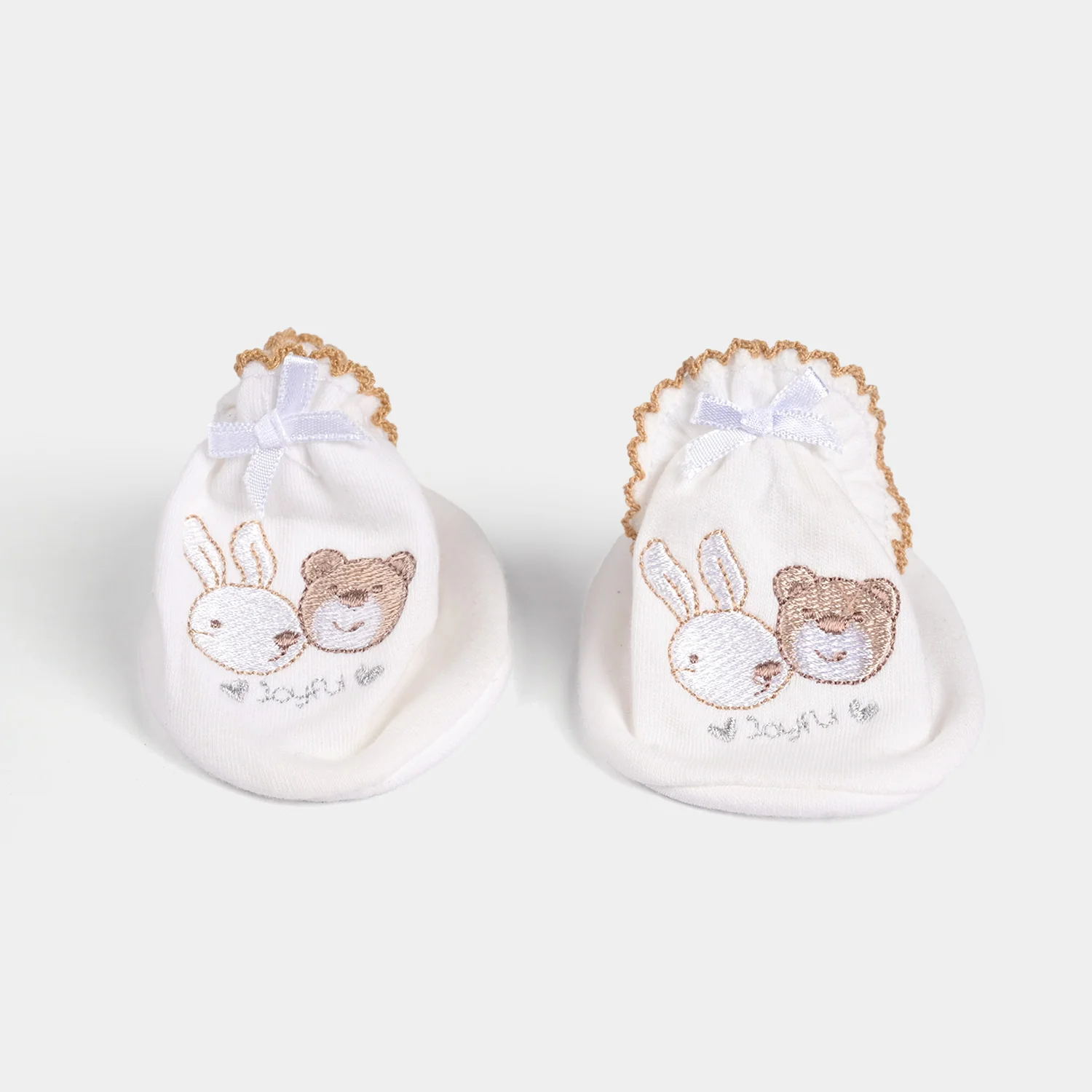 Soft Cotton Baby Booties/Socks | 3-6M - Image 2