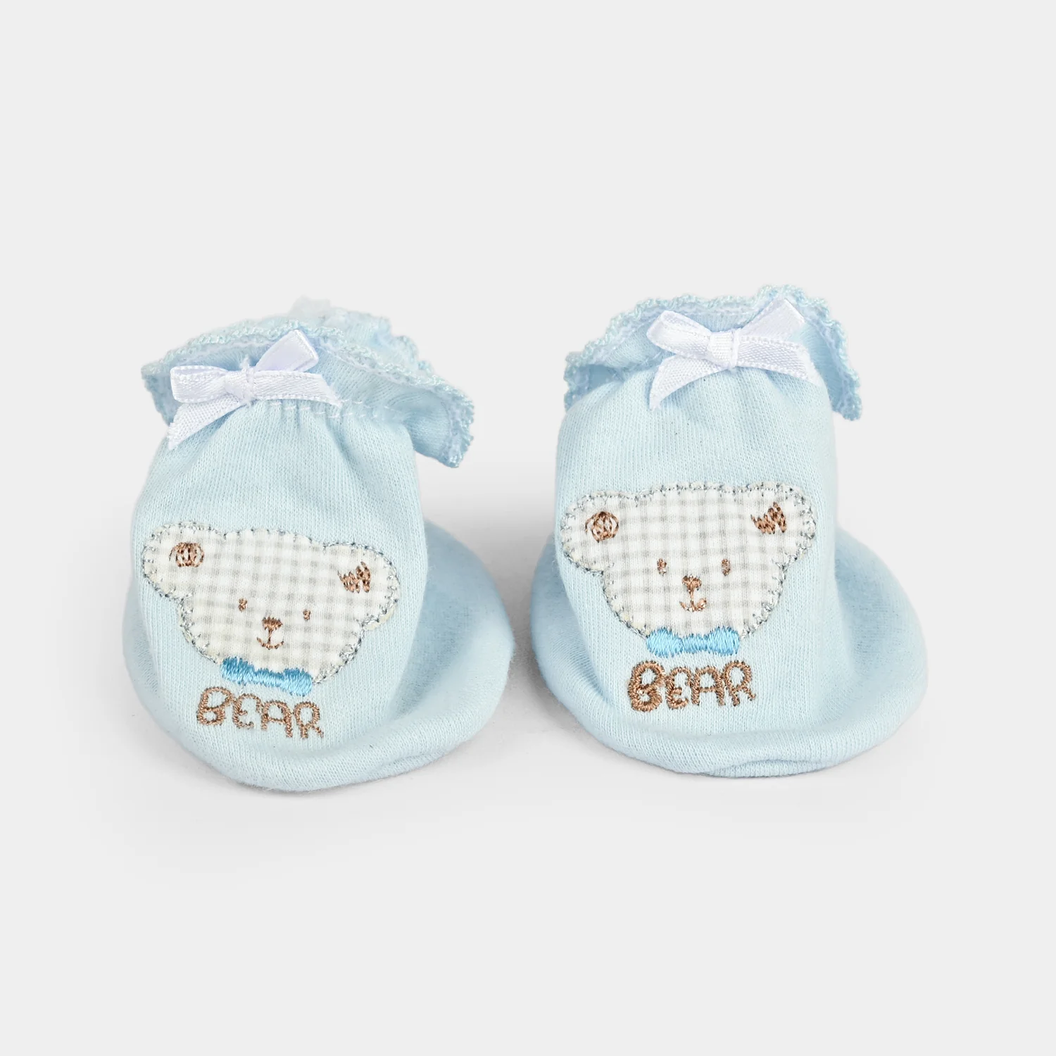 Soft Cotton Baby Booties | 6-9M - Image 2