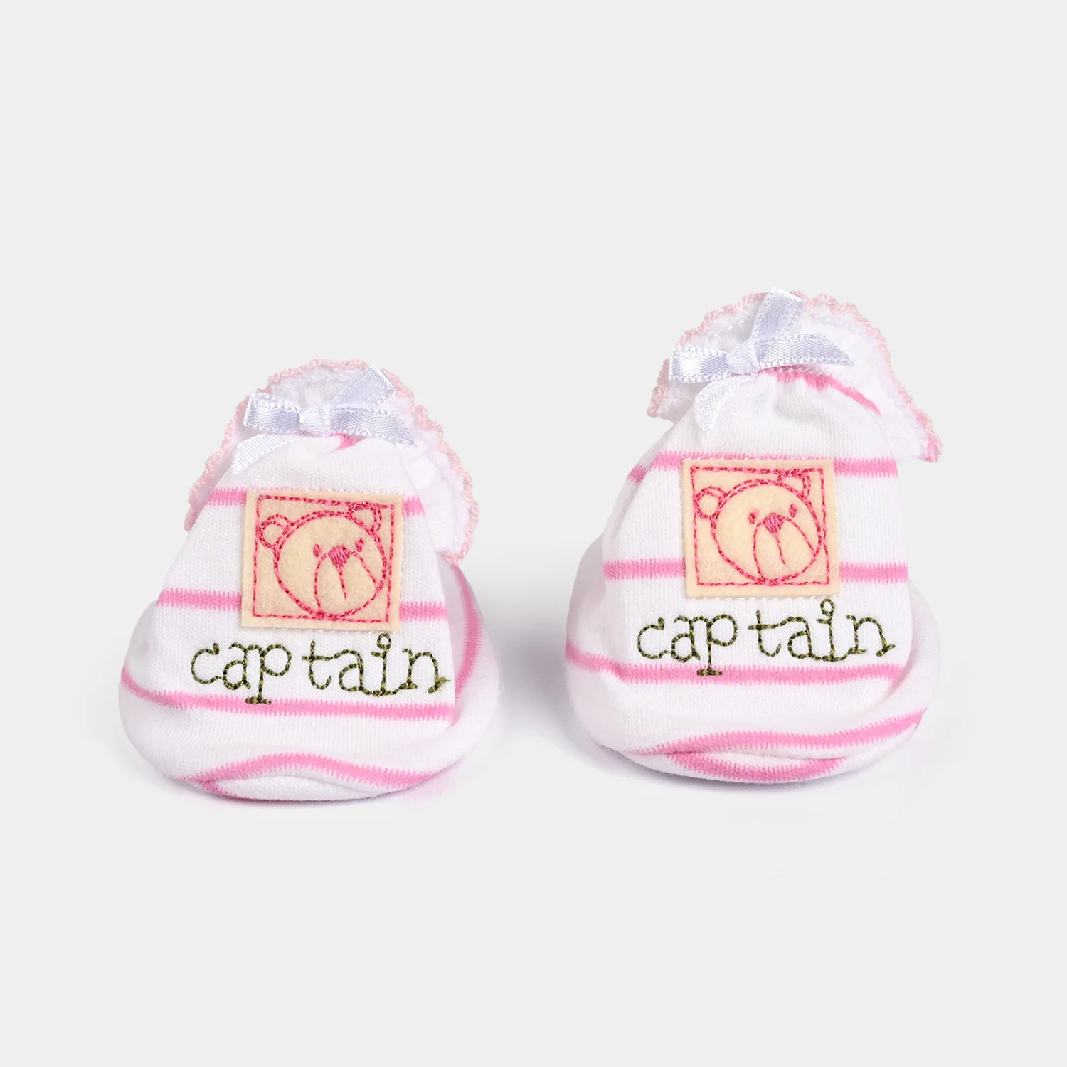 Soft Cotton Baby Booties/Socks | 6-9M - Image 2