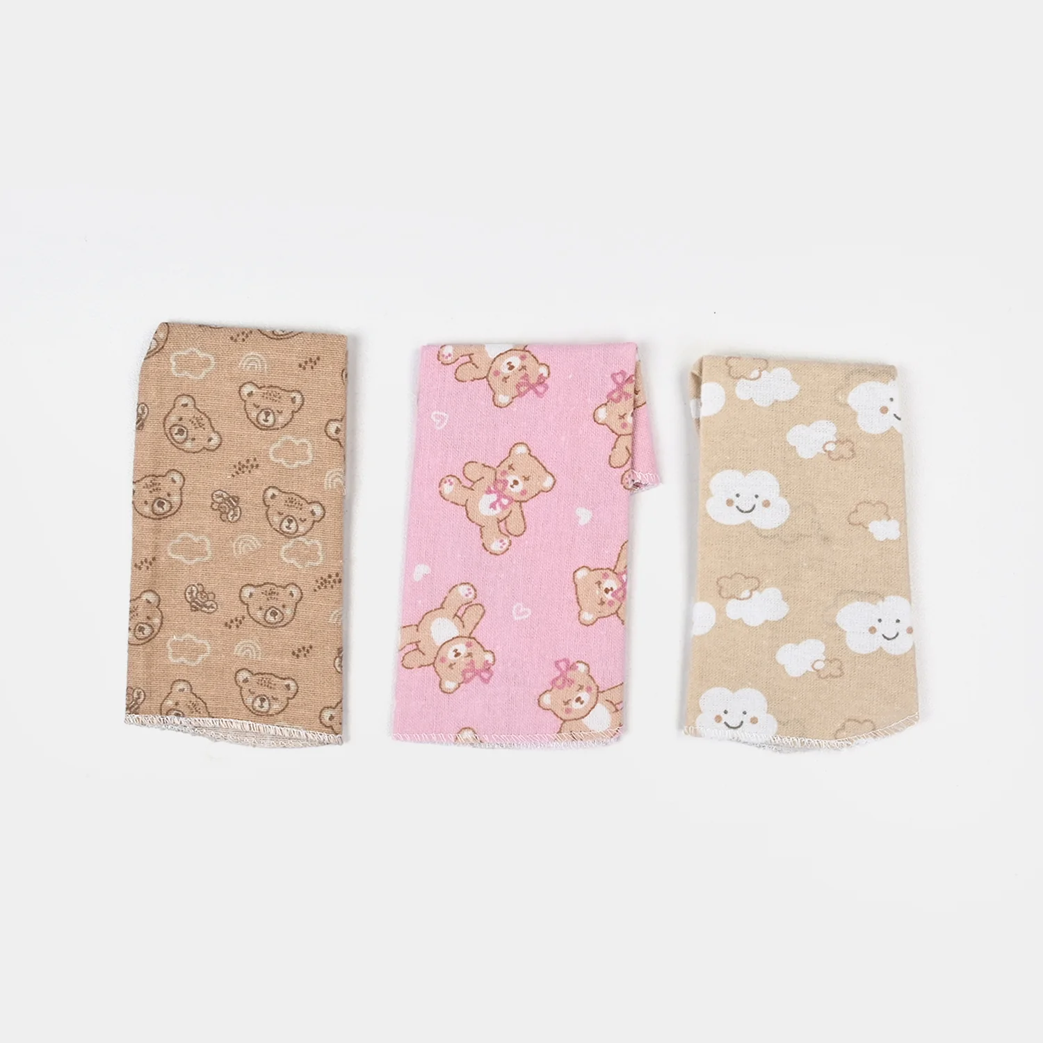 Soft Cotton Baby Face Towel | 3PCs - Image 2