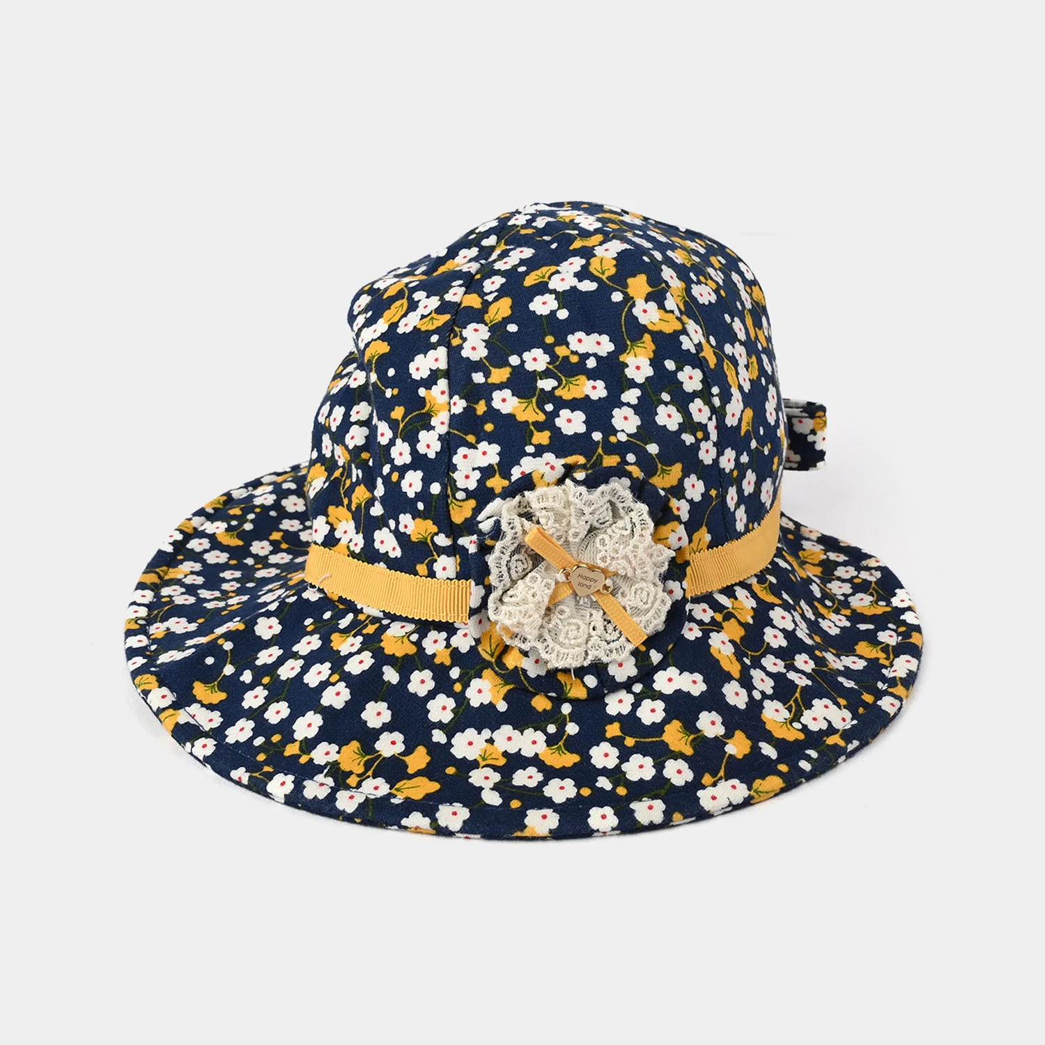 Cotton Round Cap/Hat | 12-18M - Image 4
