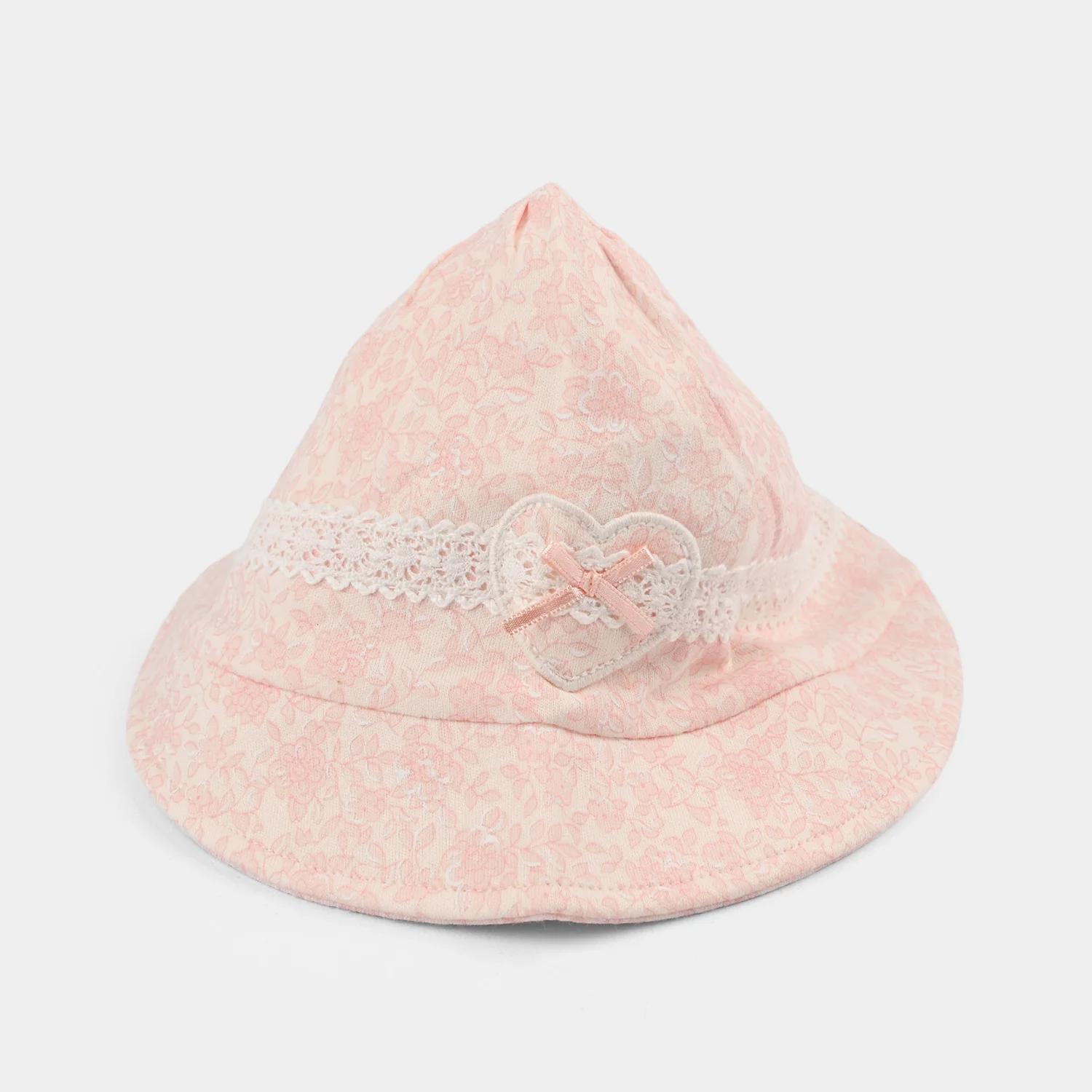 Cotton Round Cap/Hat | 12-18M - Image 2