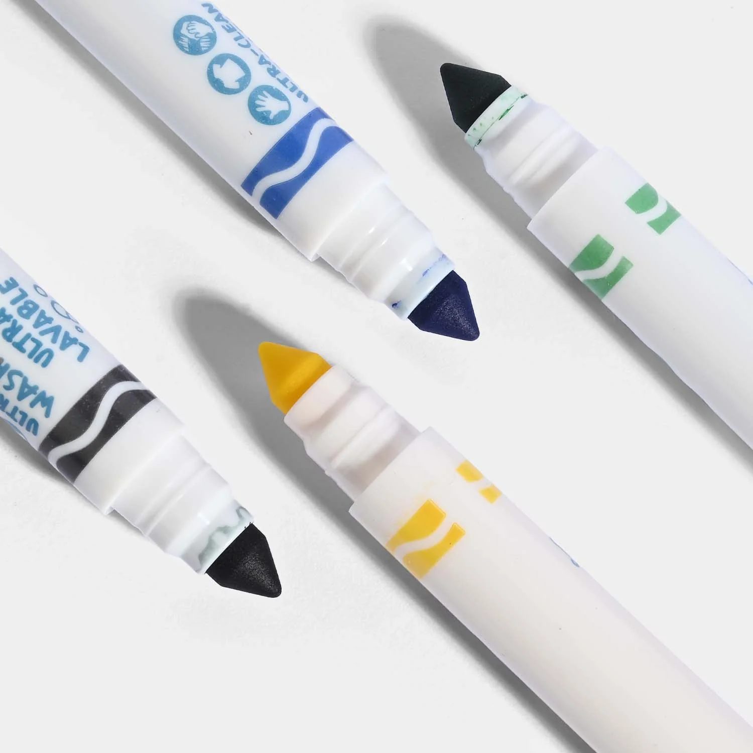 Crayola Ultra-Clean Washable Markers – 8 Assorted Colors - Image 2