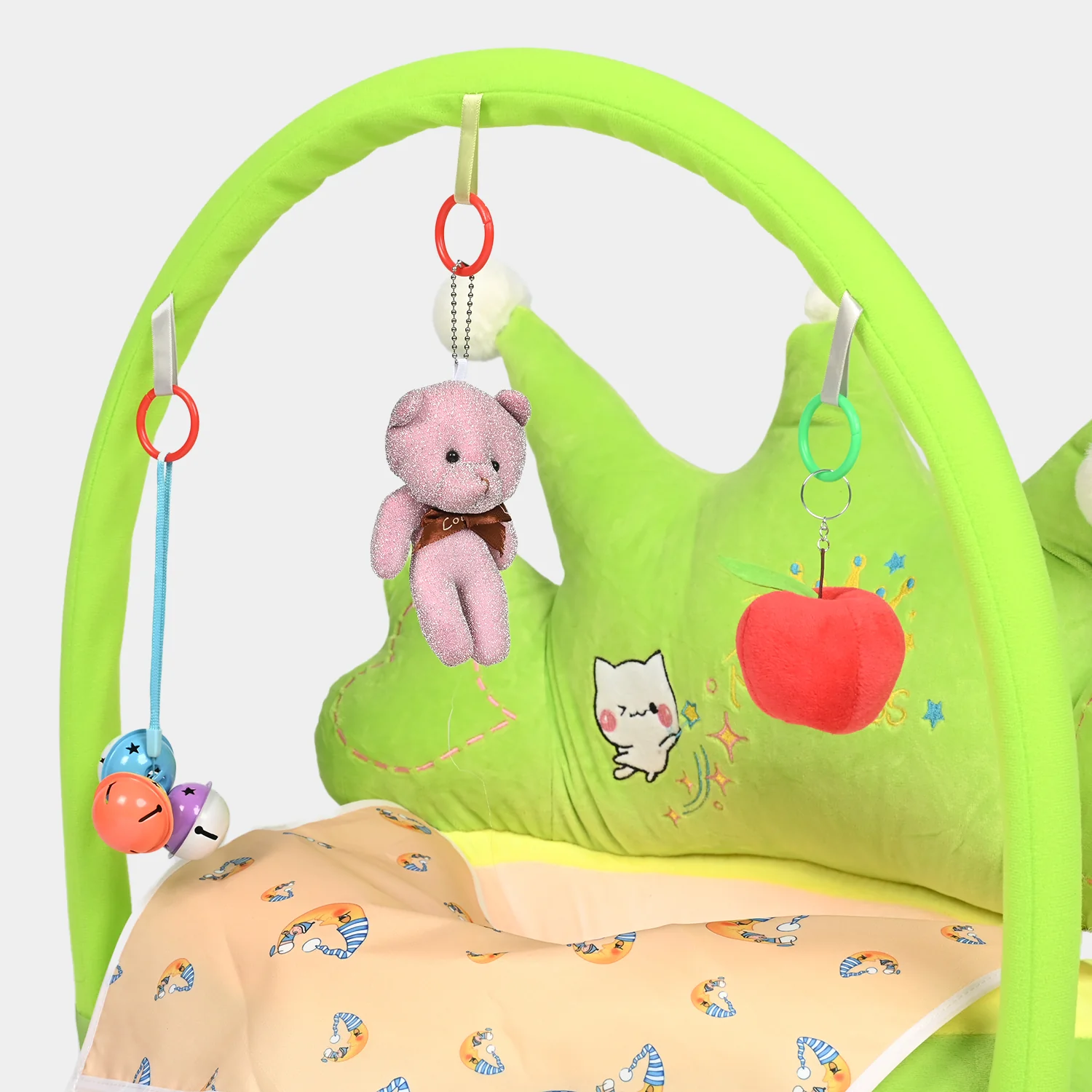 Baby Crown Floor Seat/Support Sofa Seat 6M+ | 909-Green - Image 3
