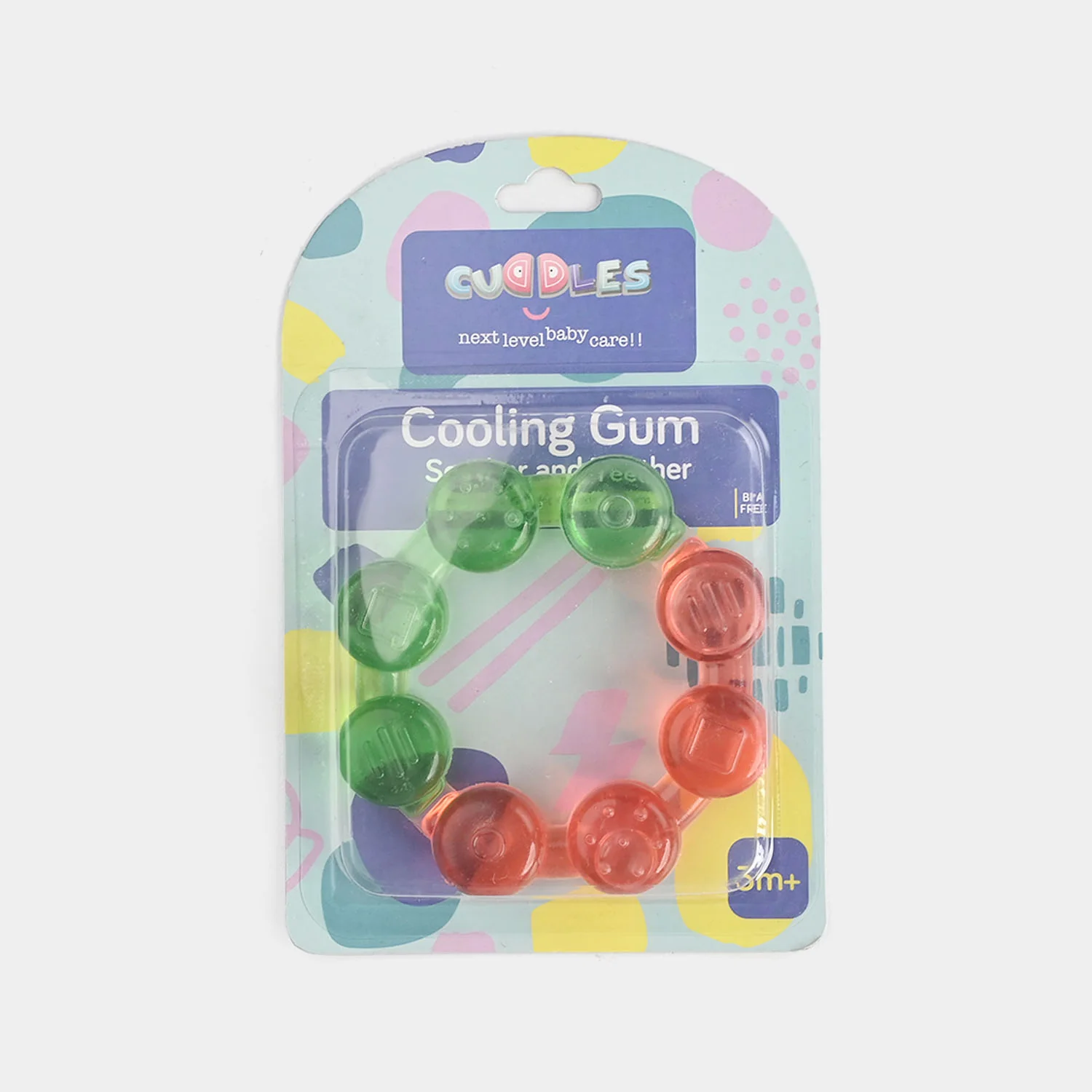 Cuddles Baby Cooling Gum Soother & Teether - Ring