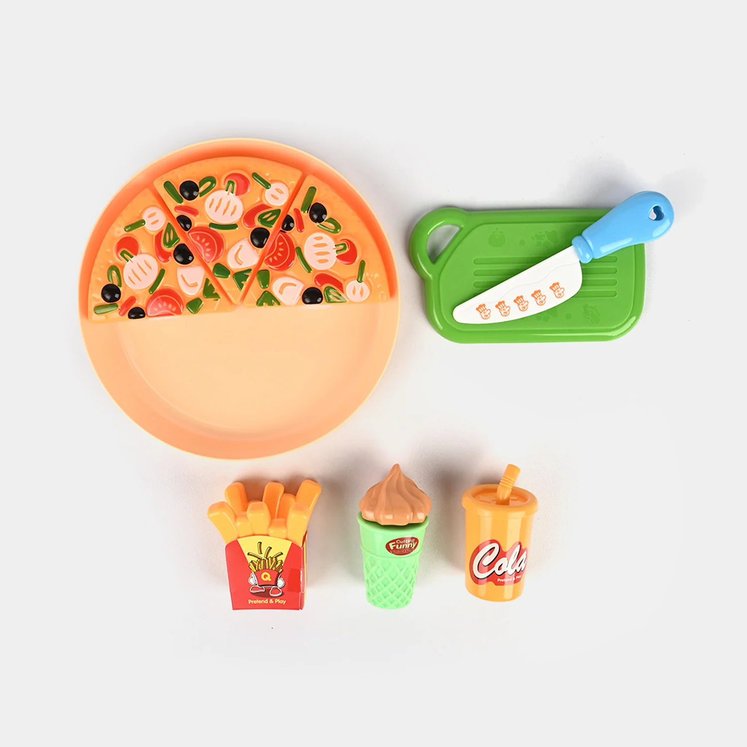 Cutting Funny Pretend Food Playset - Image 2
